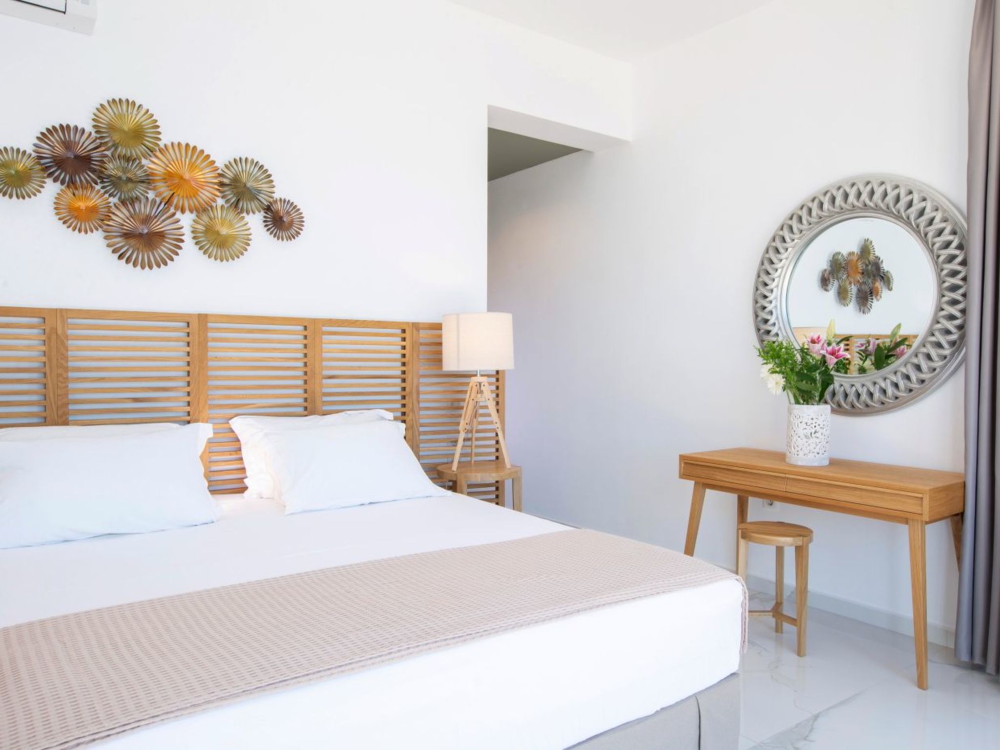 Milos Bay Villas- Brandneue moderne Villa mit spektakulärem Blick auf den Stran-Binnen