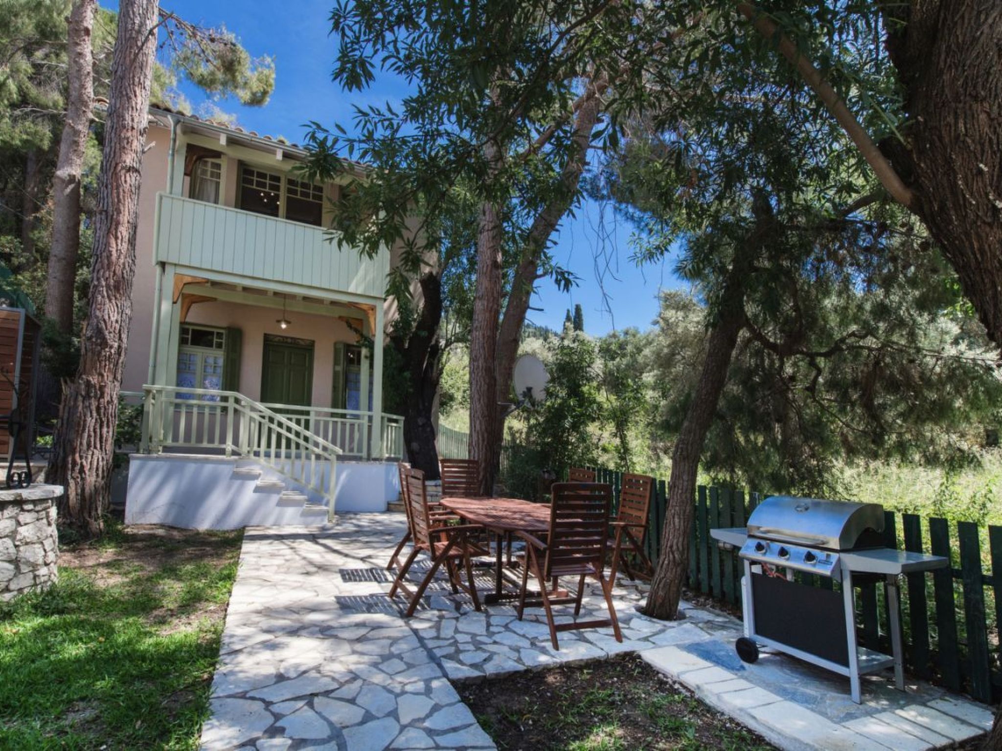 Vakantiehuis met privé zwembad in Vafkeri (Griekenland) voor 3 personen