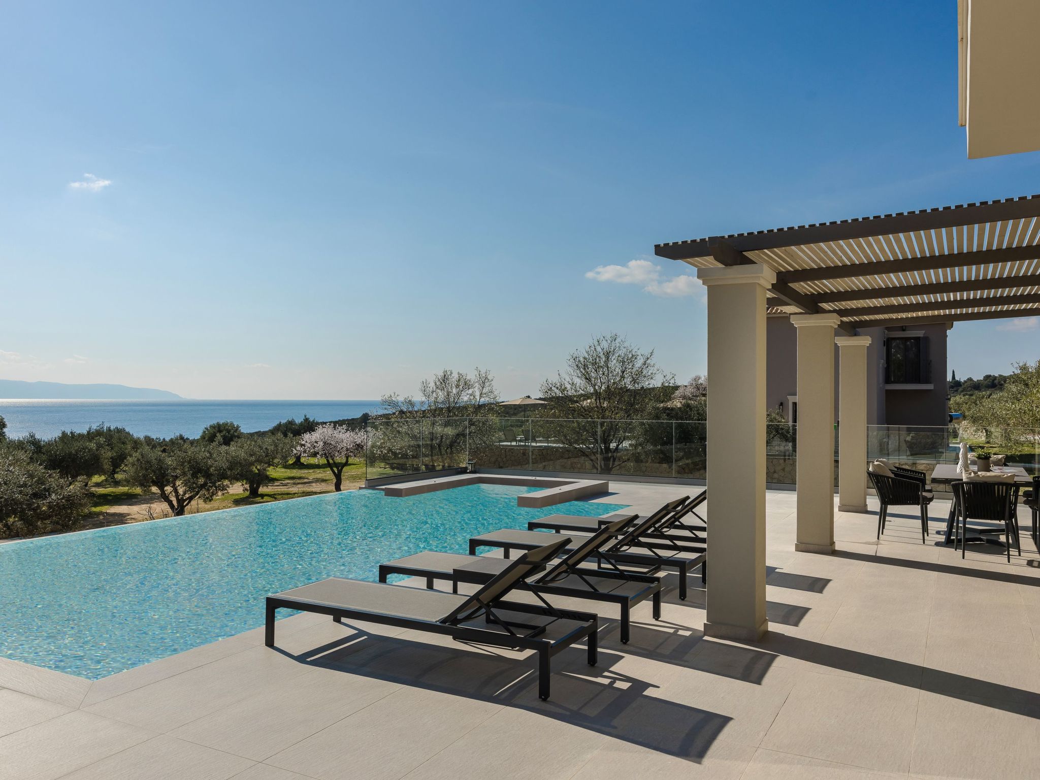 Villa Palast von Agathera-Dehors