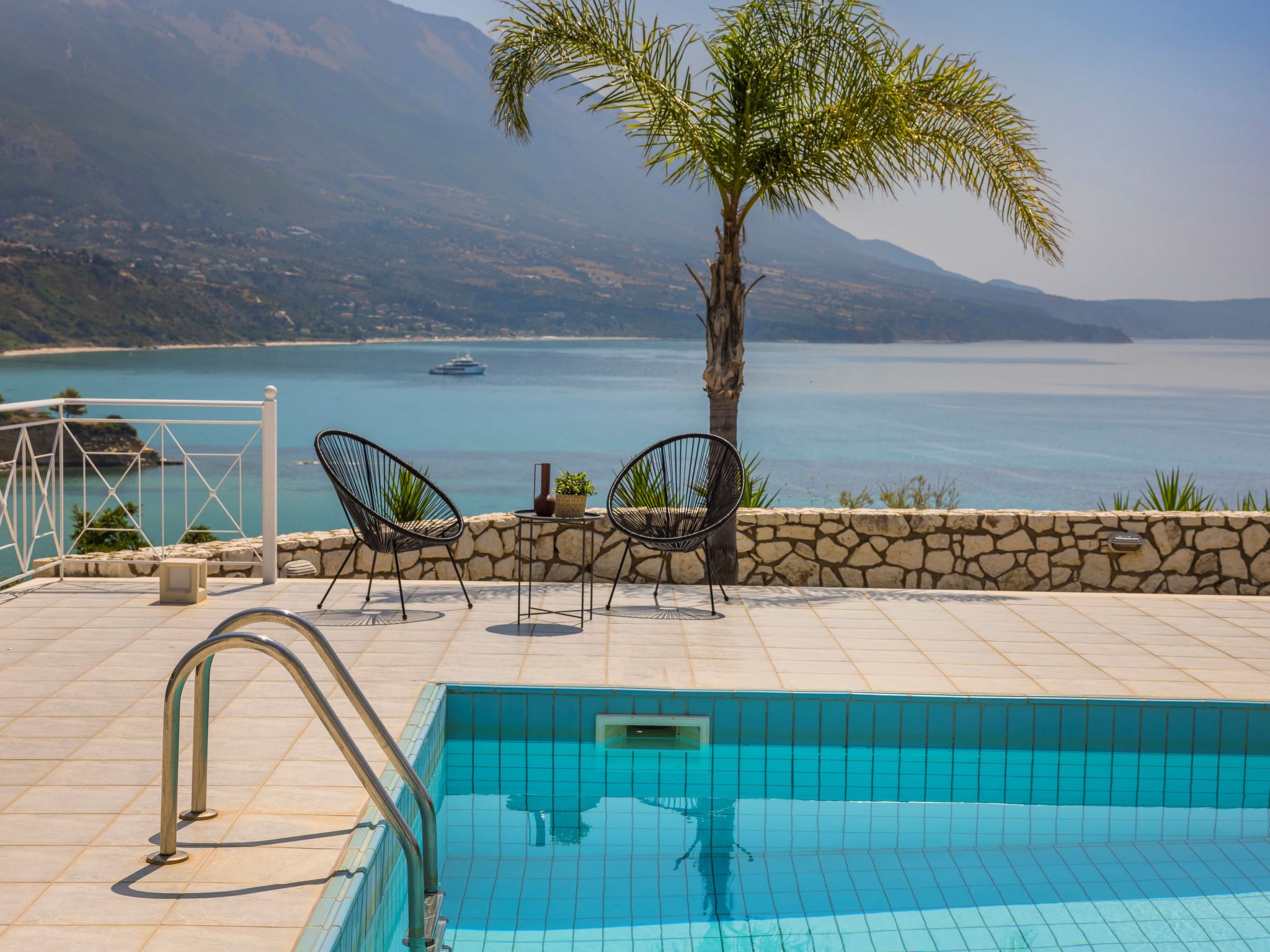 Ferienvilla "Seaspray" mit Blick auf das Wasser-Dehors