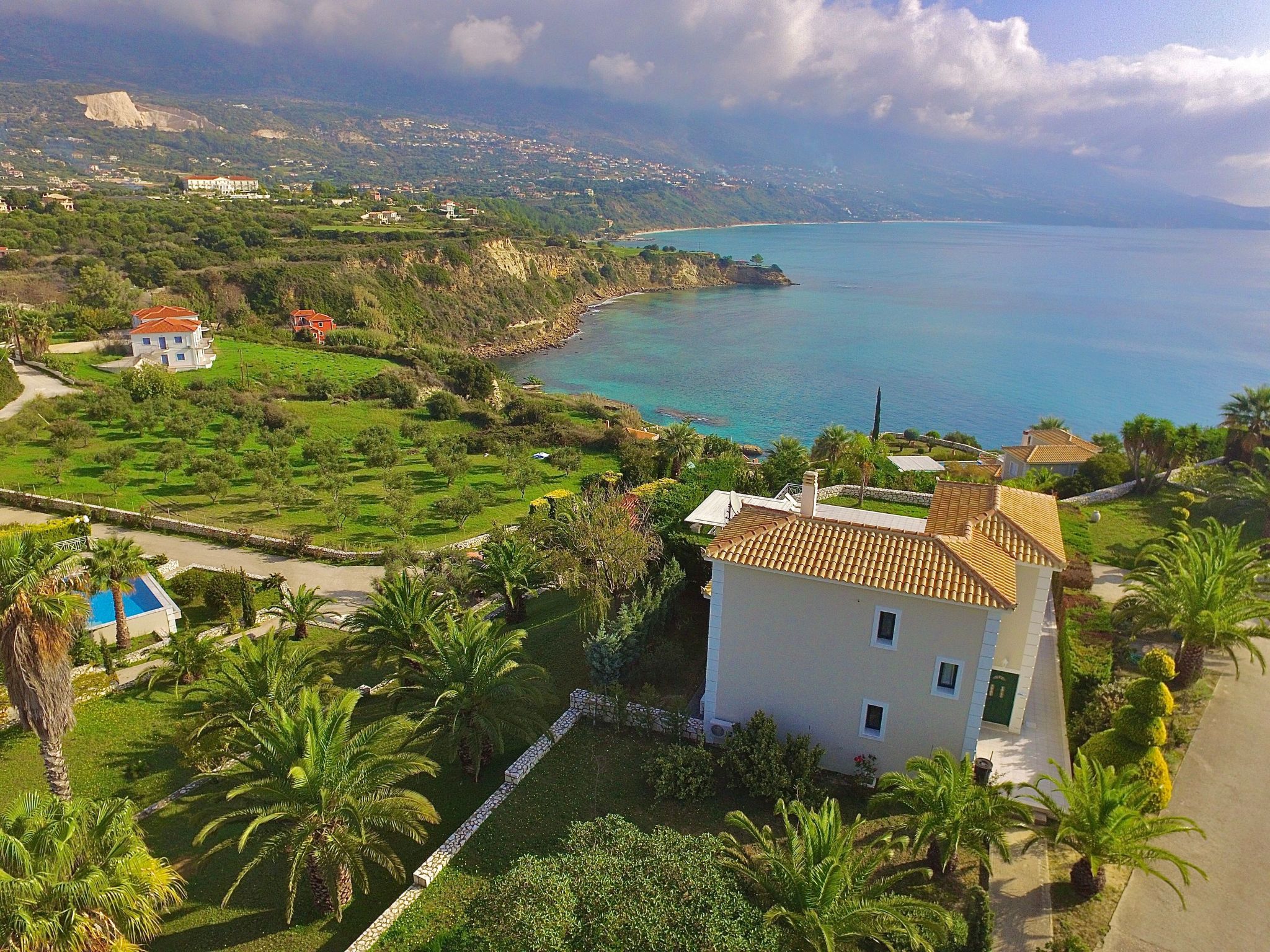 Ferienvilla 'Seaspray' mit Blick auf das Wasser