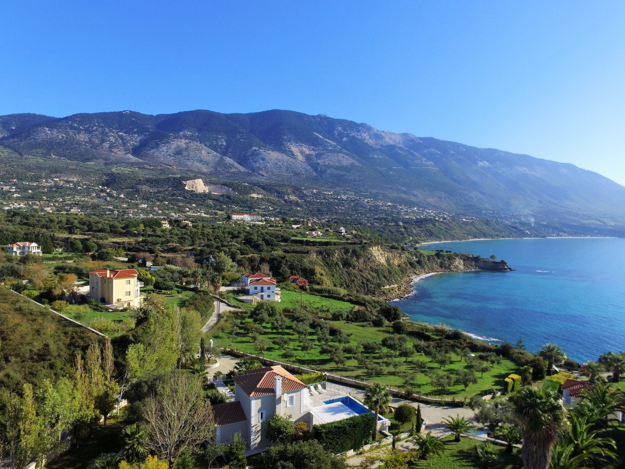Villa 'Sea View' mit spektakulärem Meerblick