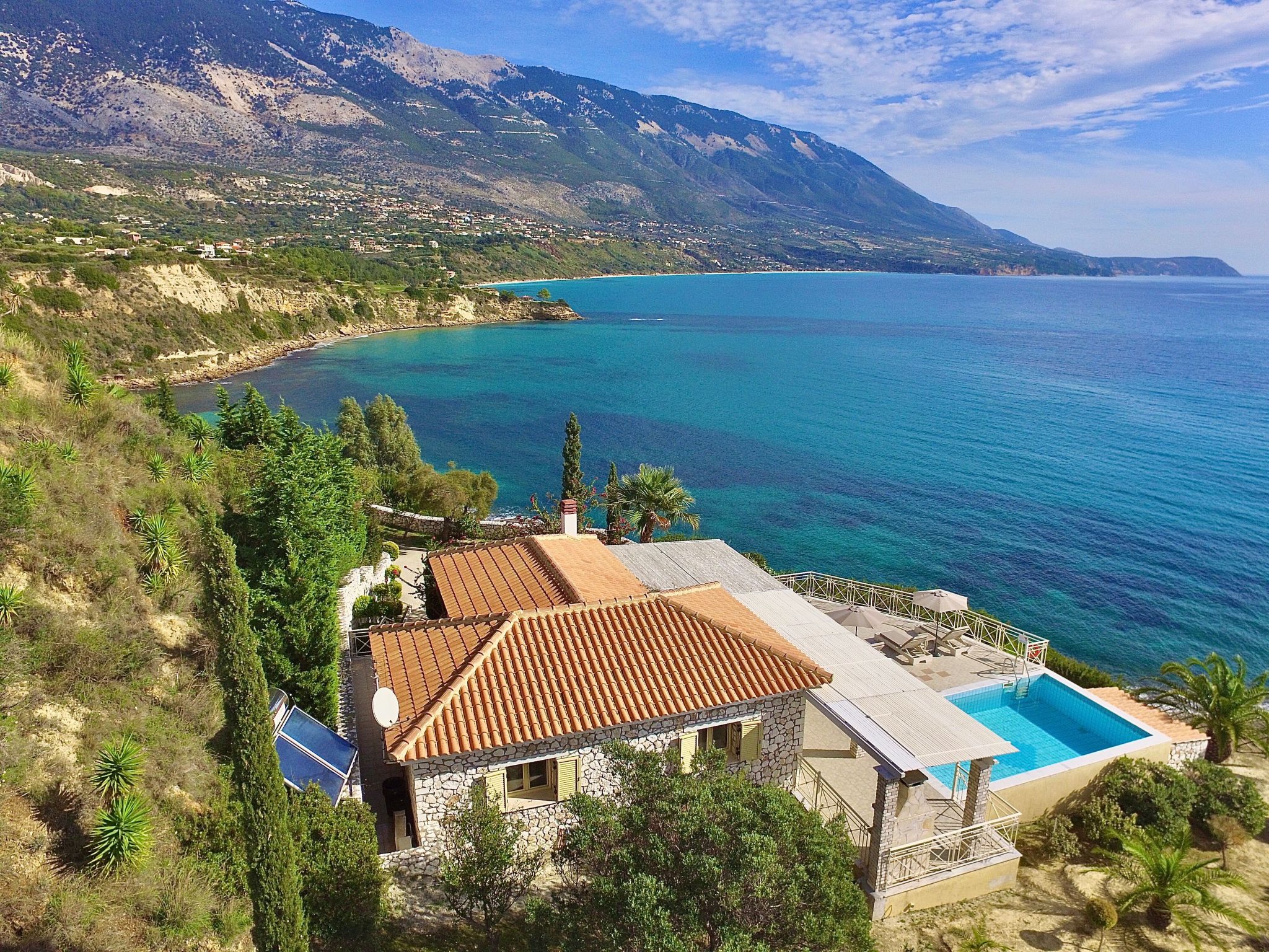 Steinvilla in Kefaloniaprivatevillas