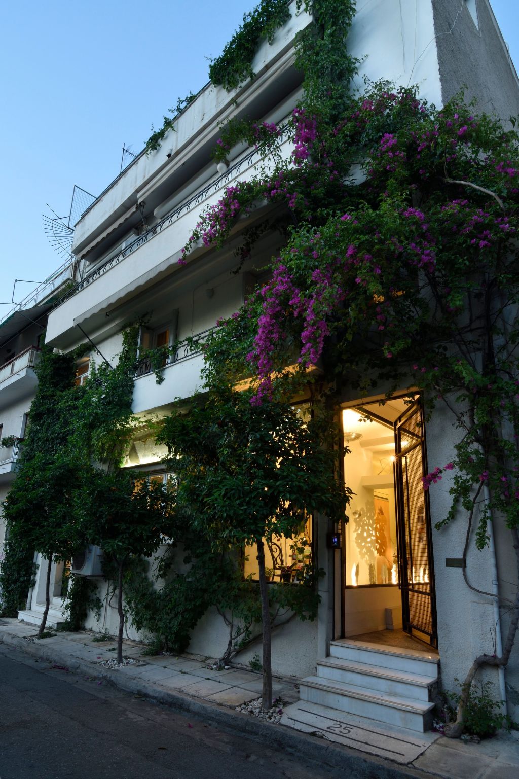 "Olive Tree" mit Balkon-Outside