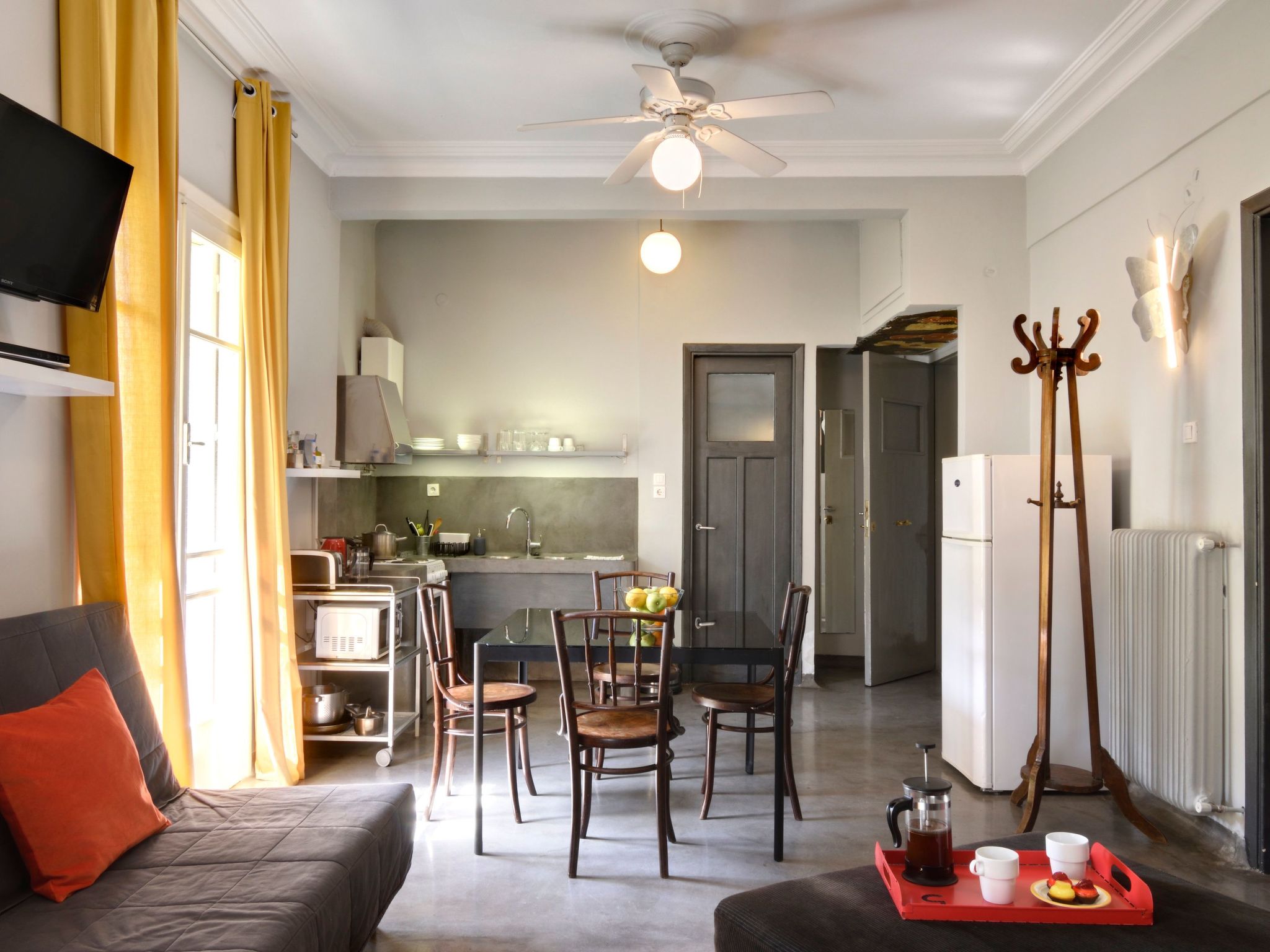 Wohnung "Bougainvillea" mit Balkon-Dedans