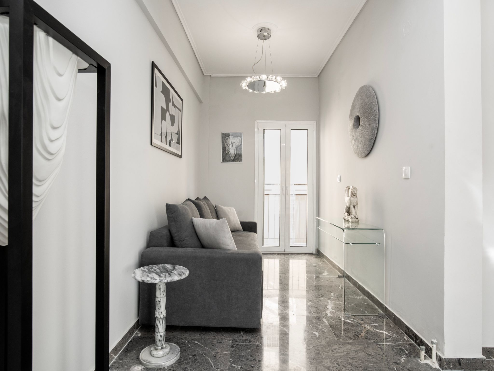 Athen von unserem Haus aus, wenige Schritte von der Akropolis entfernt-Binnen