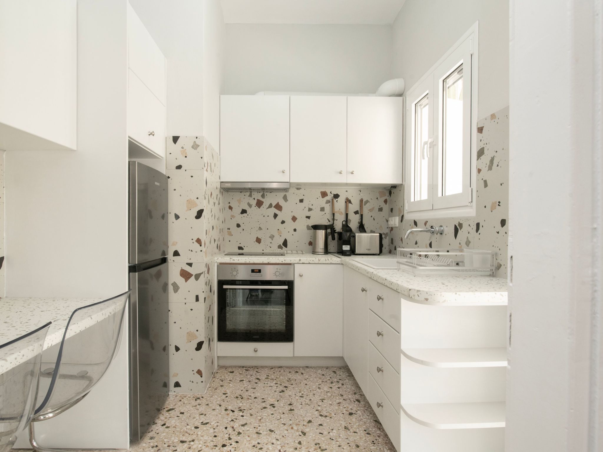 Athen von unserem Haus aus, wenige Schritte von der Akropolis entfernt-Binnen