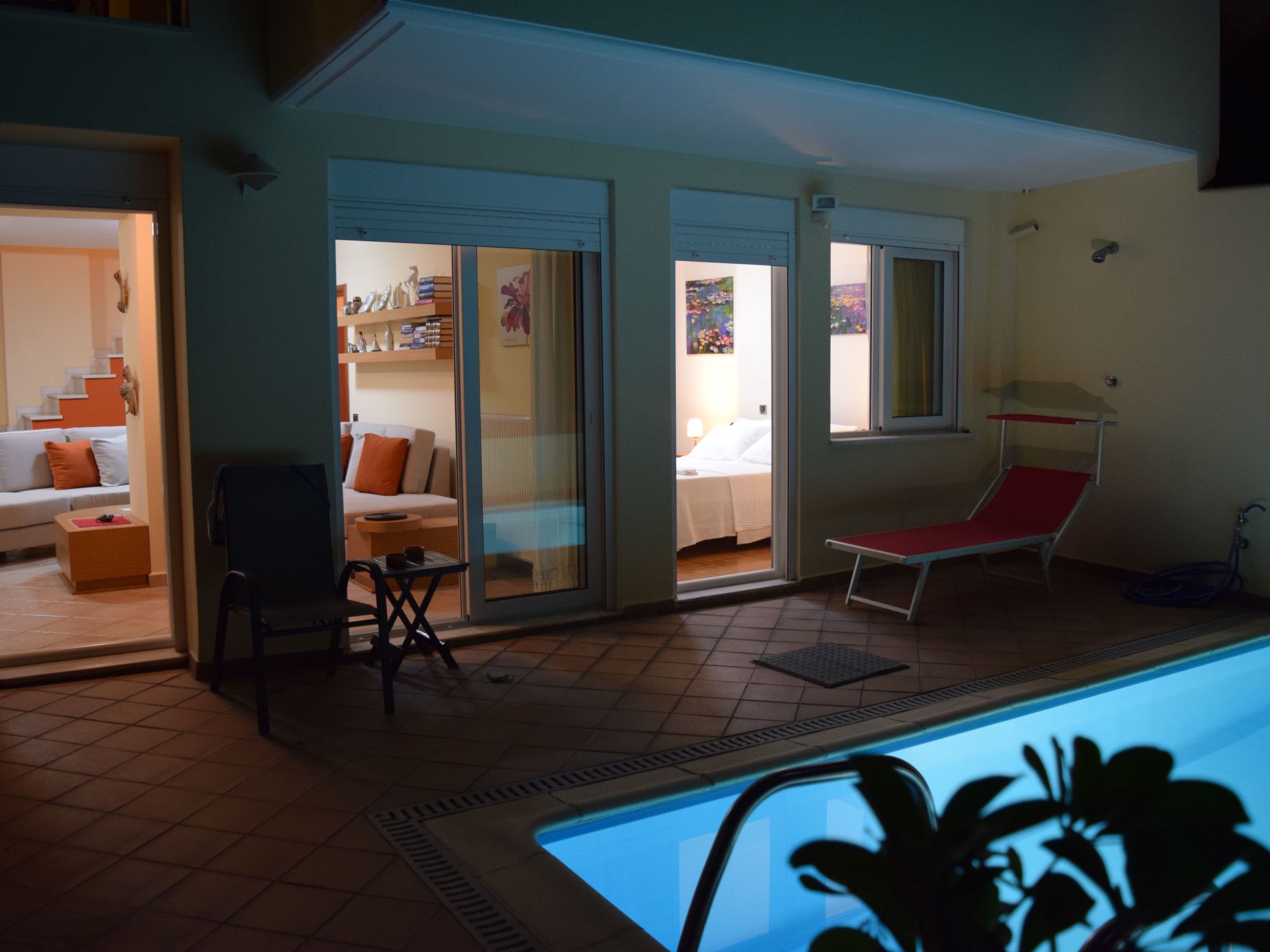 Privater Pool Panorama Athen 2 Stockwerk Villa