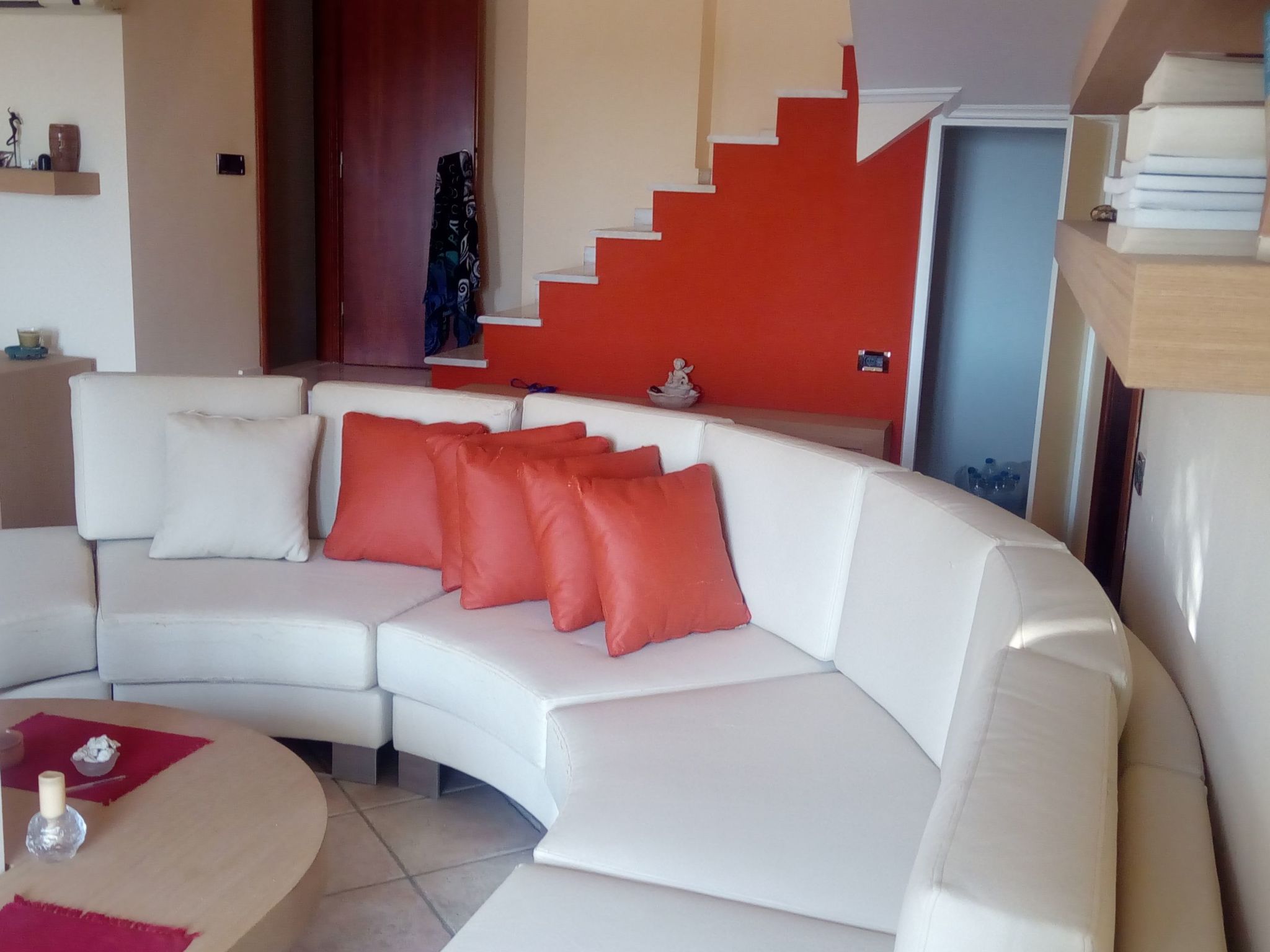 Privater Pool Panorama Athen 2 Stockwerk Villa-Dedans