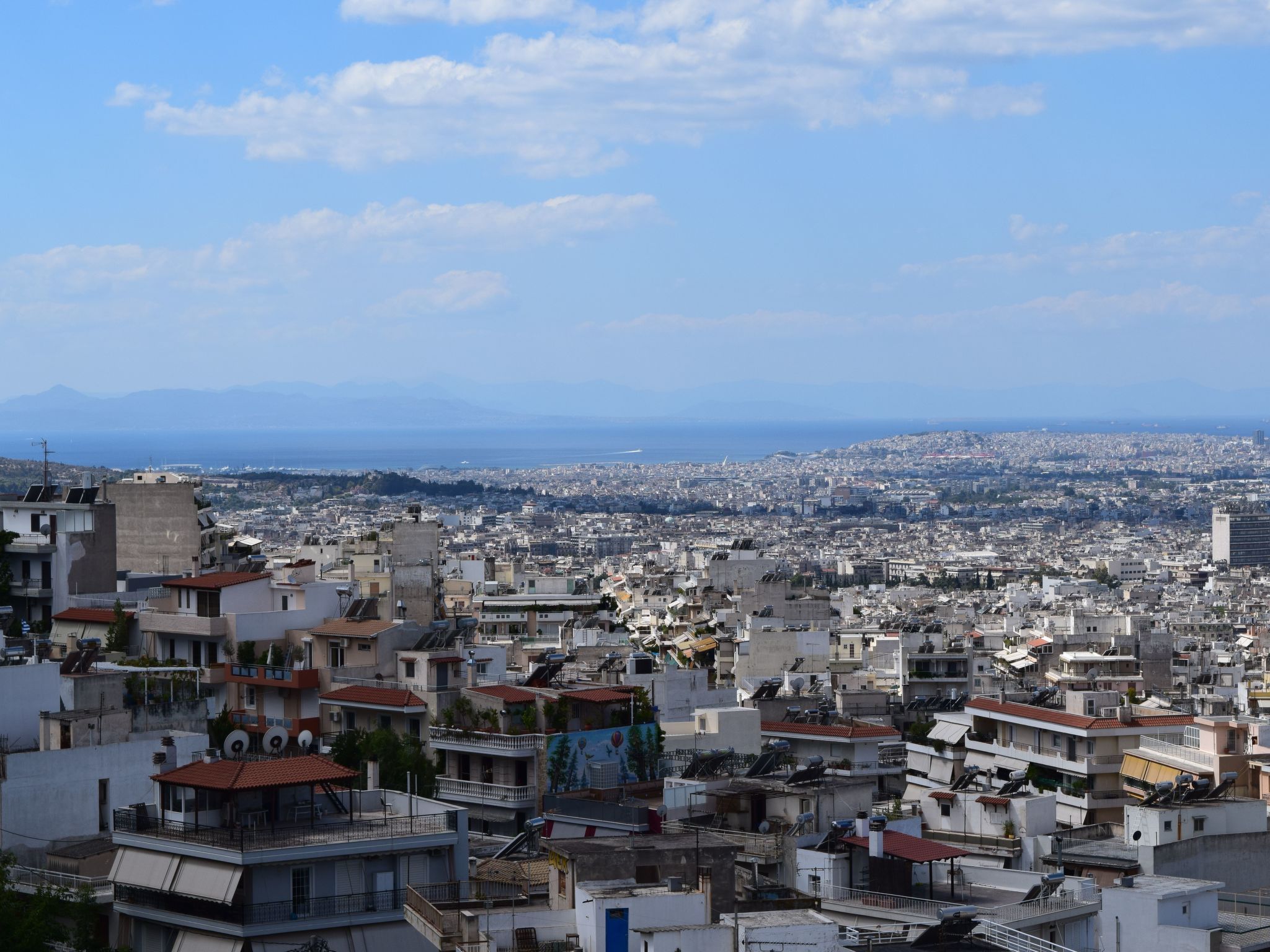Privater Pool Panorama Athen 2 Stockwerk Villa