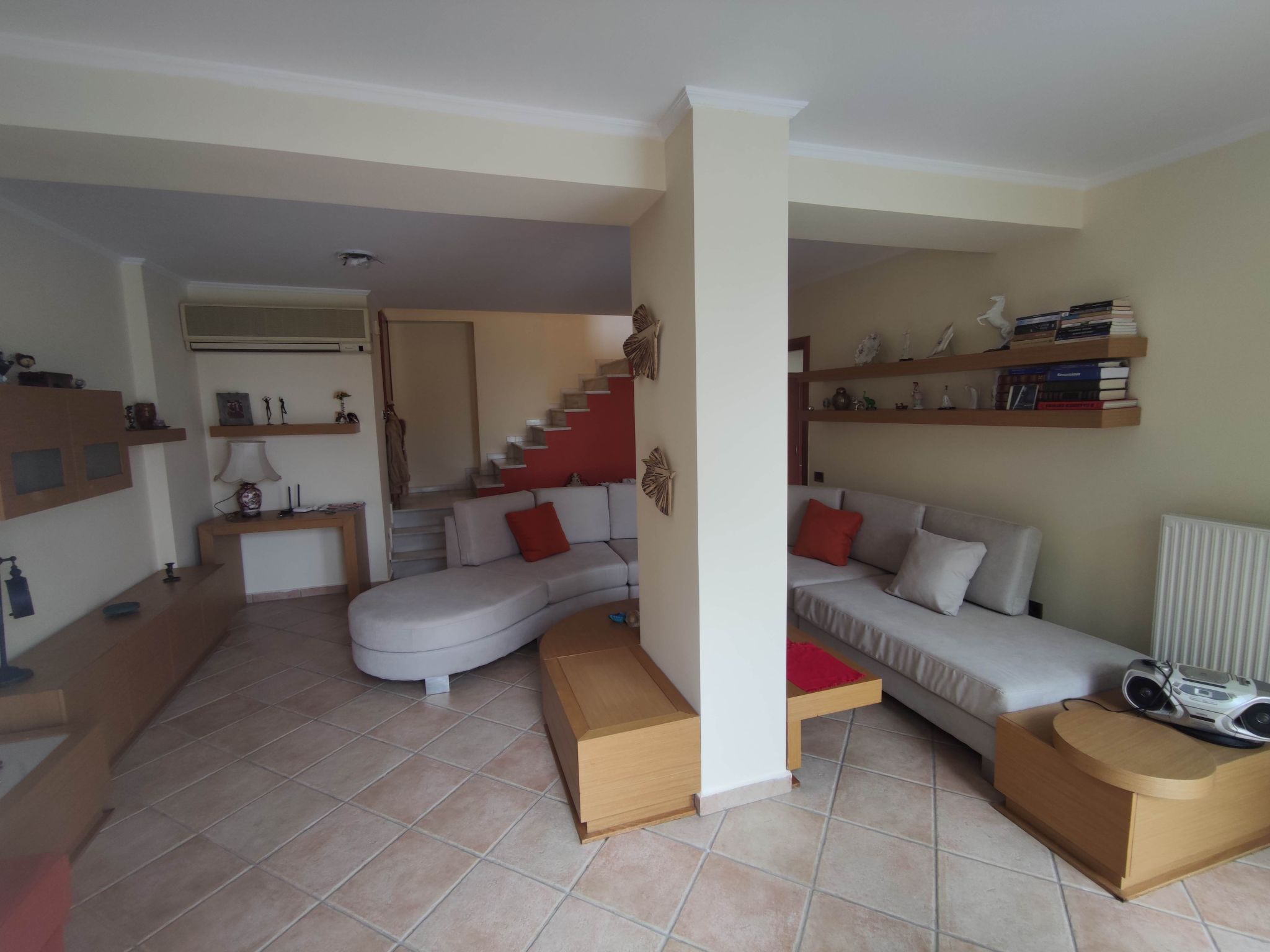 Privater Pool Panorama Athen 2 Stockwerk Villa-Dedans