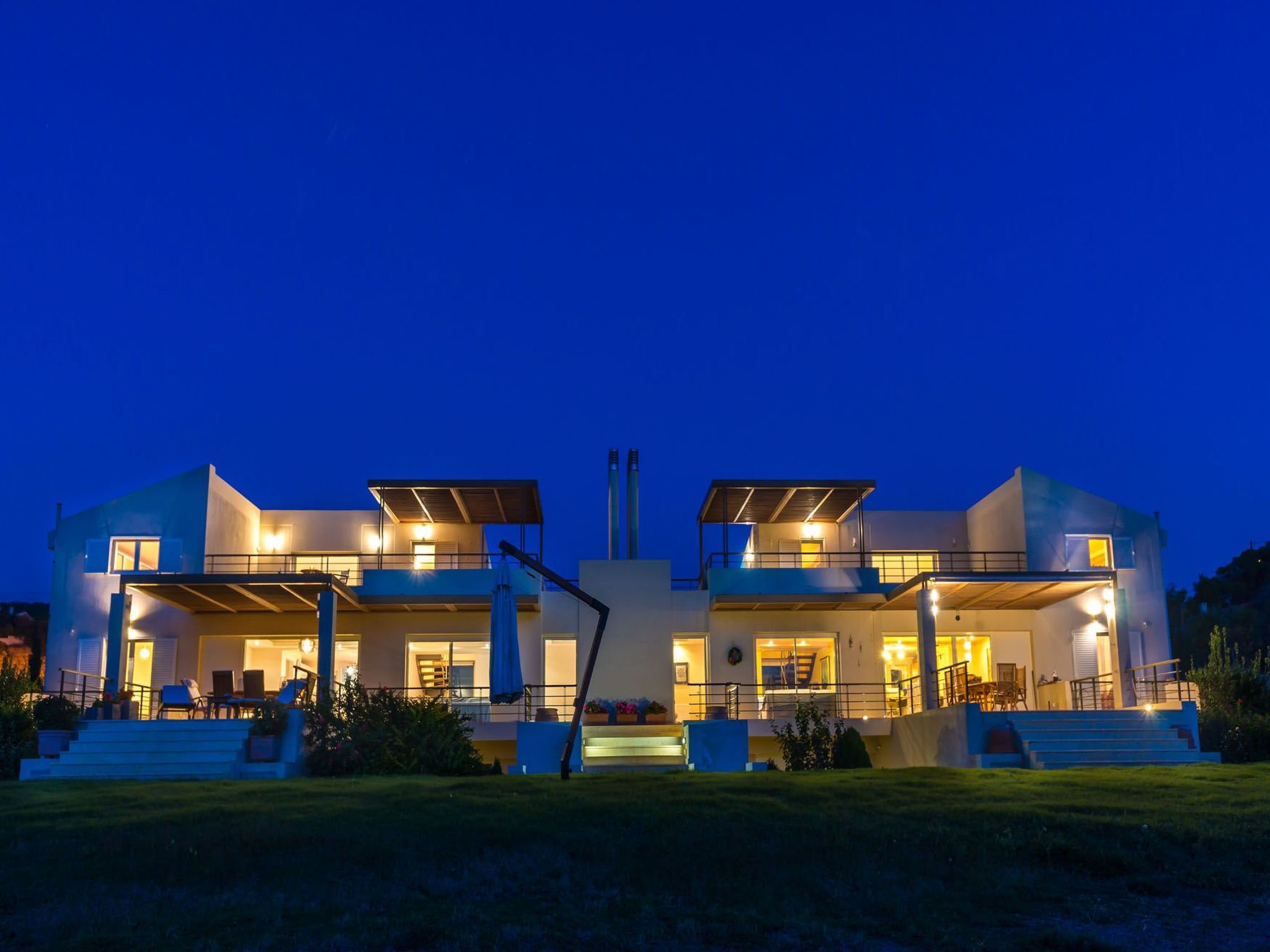 Ferienvilla auf einem privaten und sicheren Grundstück-Binnen