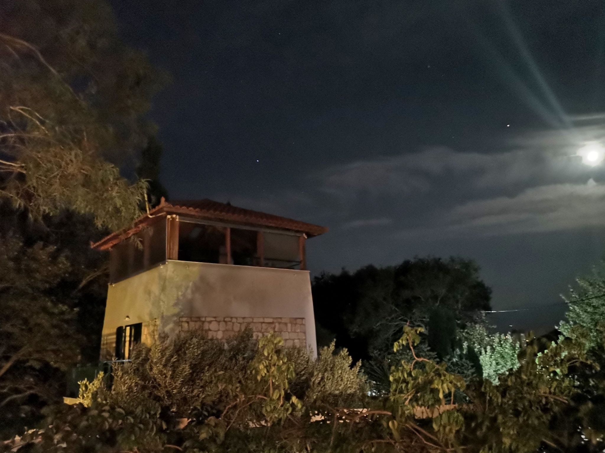In Paralia Sergoulas mit Kleinem Balkon-Buiten