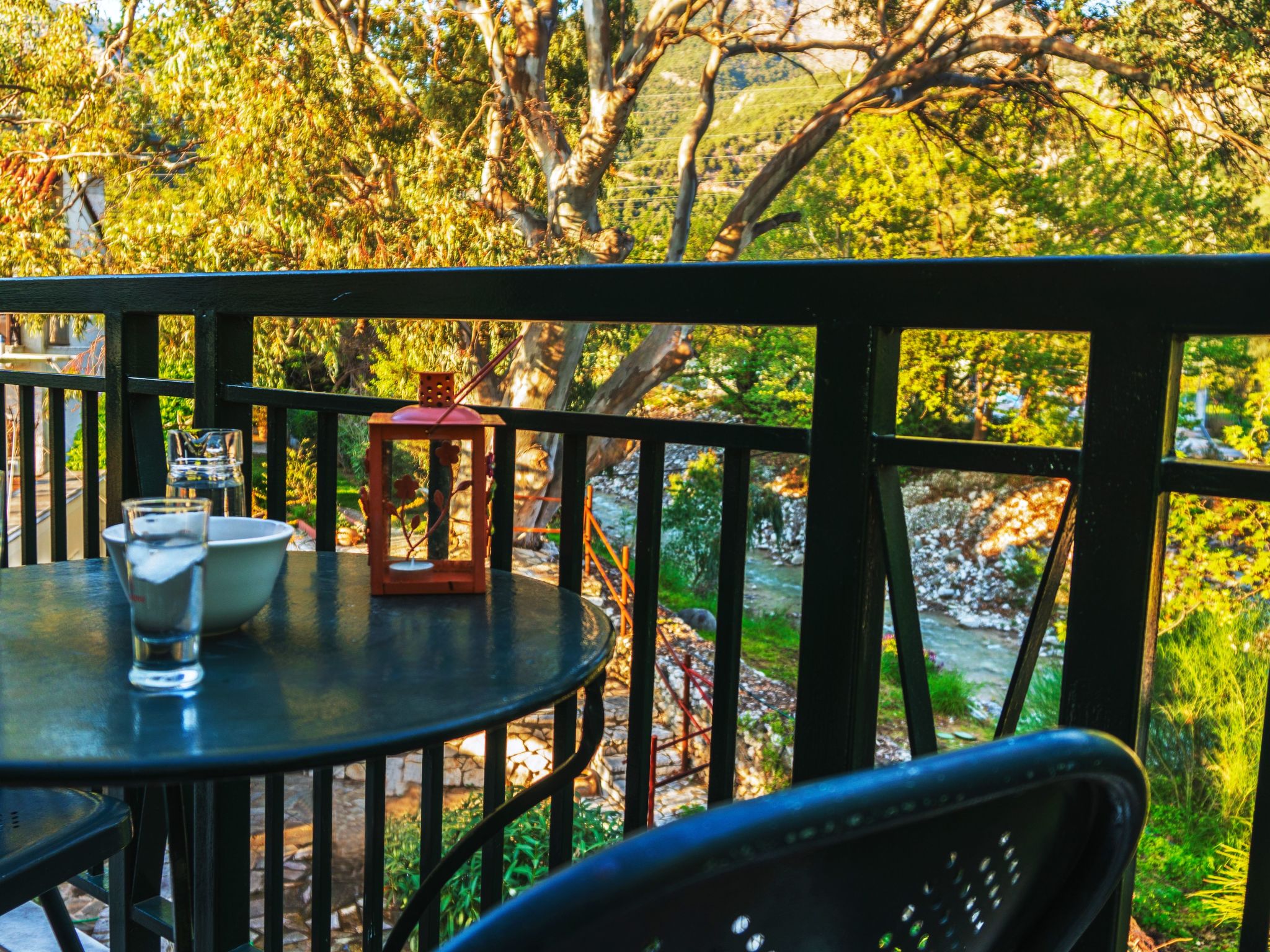 In Paralia Sergoulas mit Kleinem Balkon-Buiten