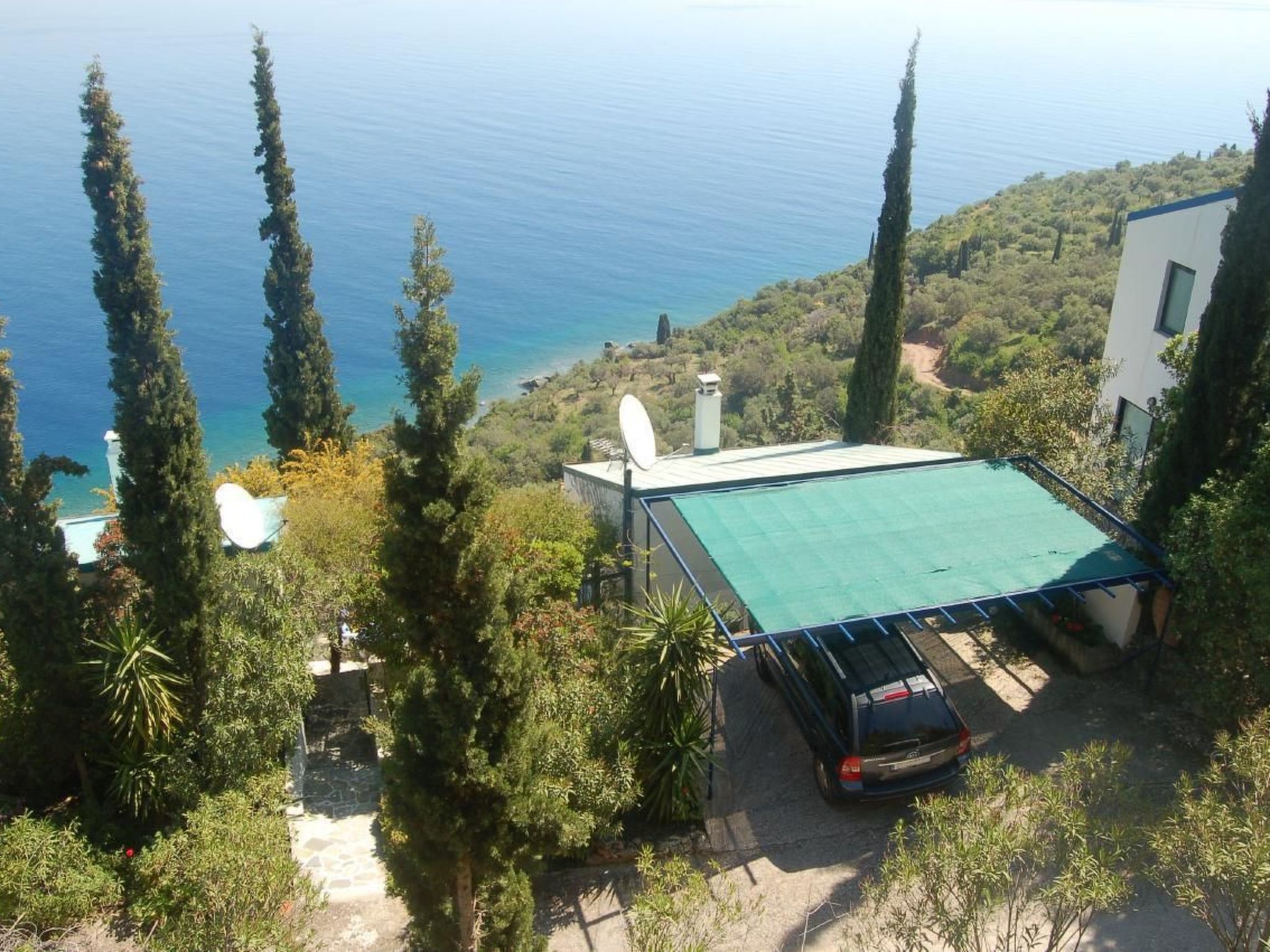 Mit Wasserblick-Binnen