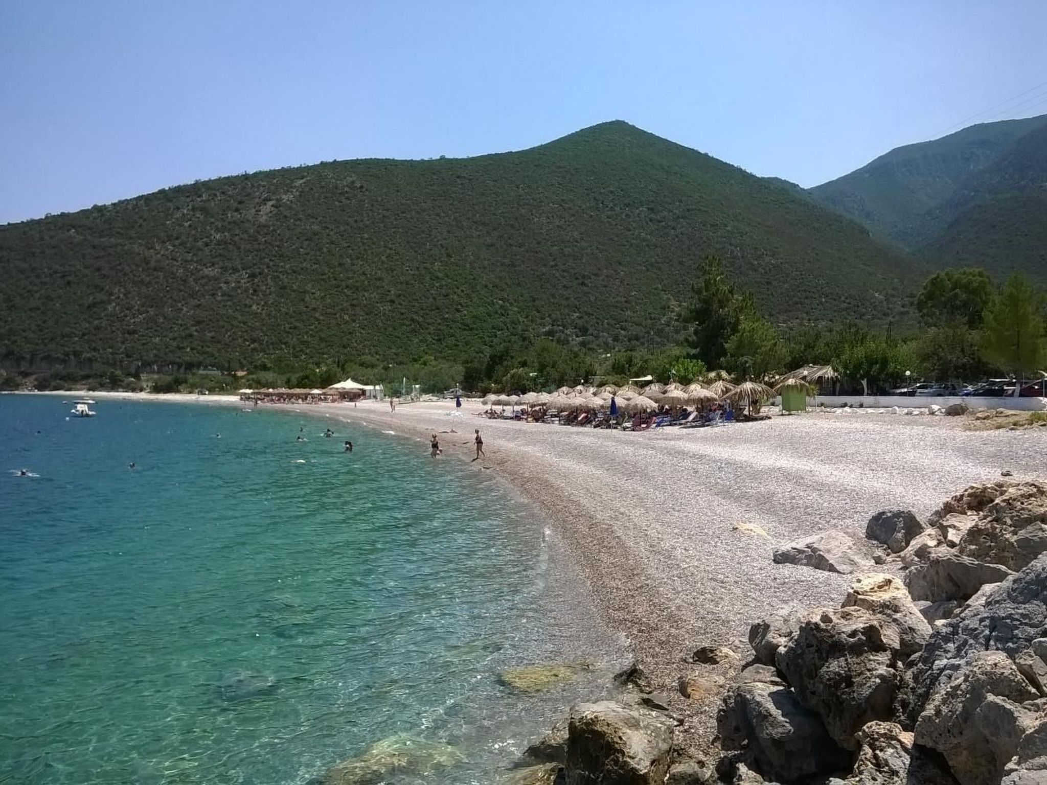 Mit Wasserblick-Binnen