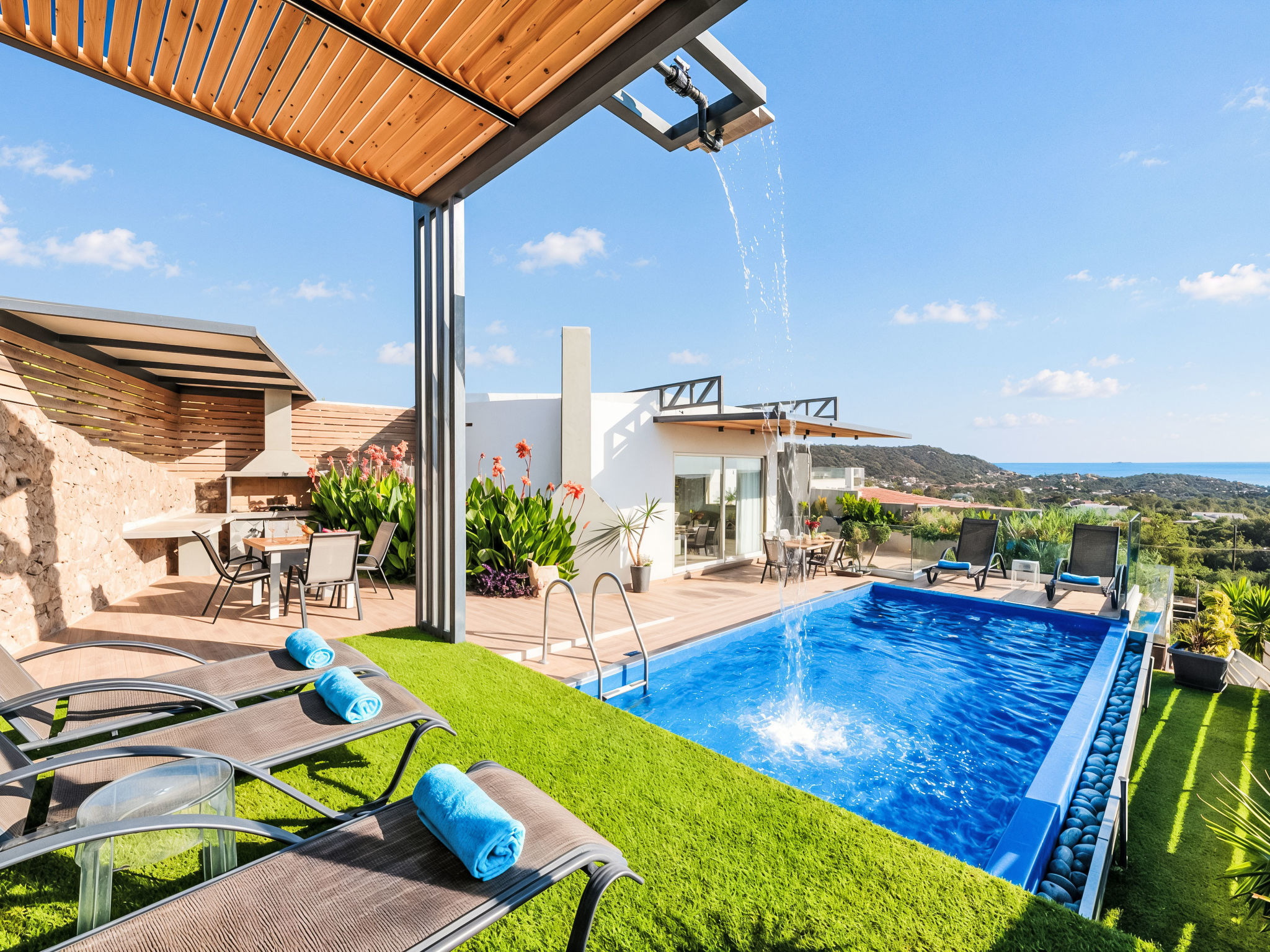 Maison Canes Villa Beheizter Pool – Terrasse, photo 6 sur 36