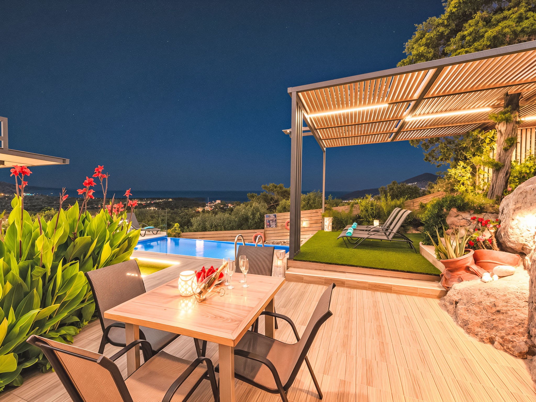 Maison Canes Villa Beheizter Pool – Terrasse, photo 35 sur 36