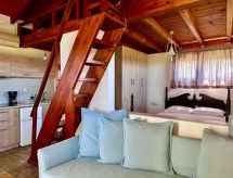 Strandbungalow aan zee in Leventochori met spectaculair uitzicht - thumbnail 4