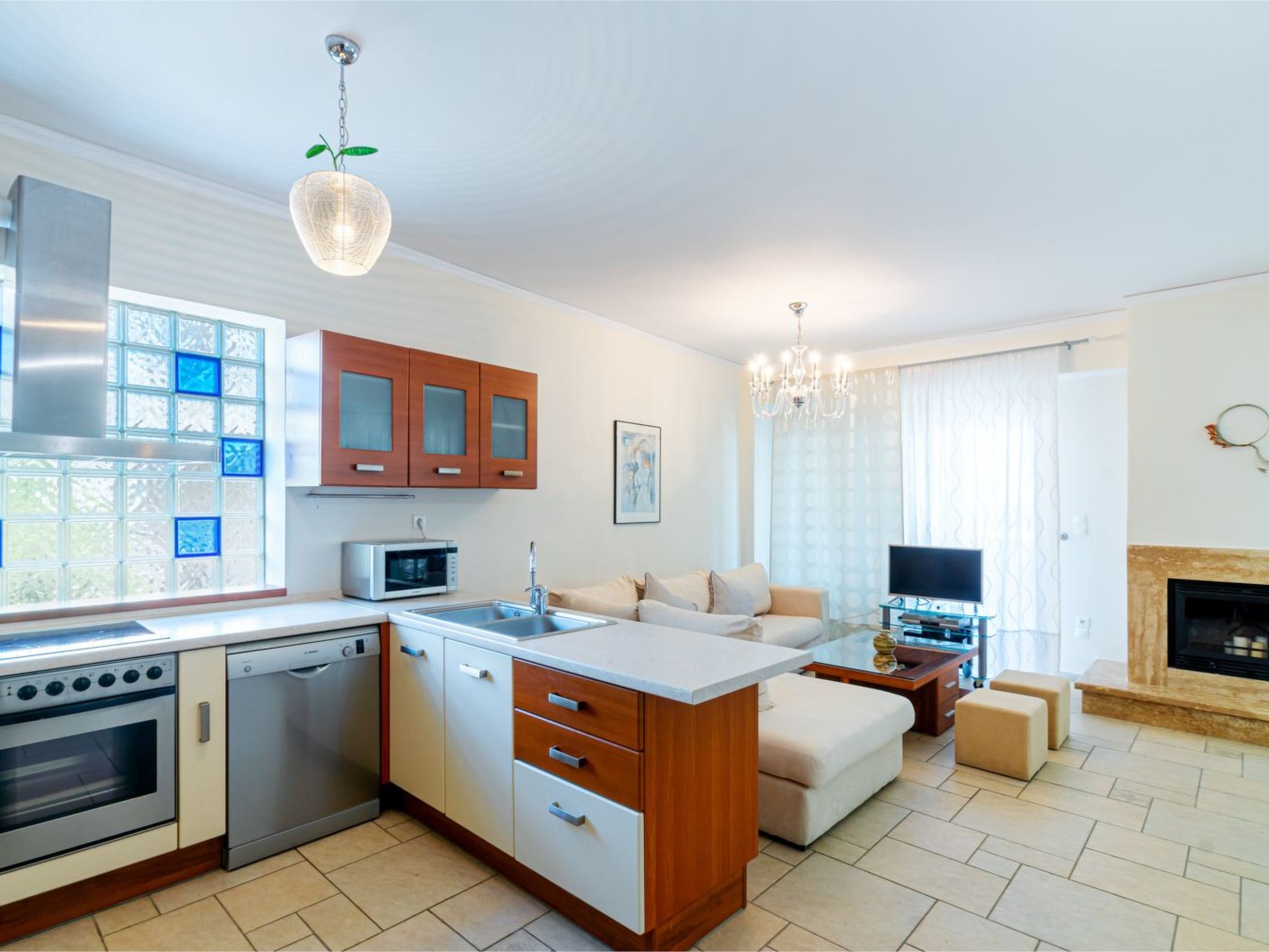 Für 6 Personen direkt am Strand-Binnen