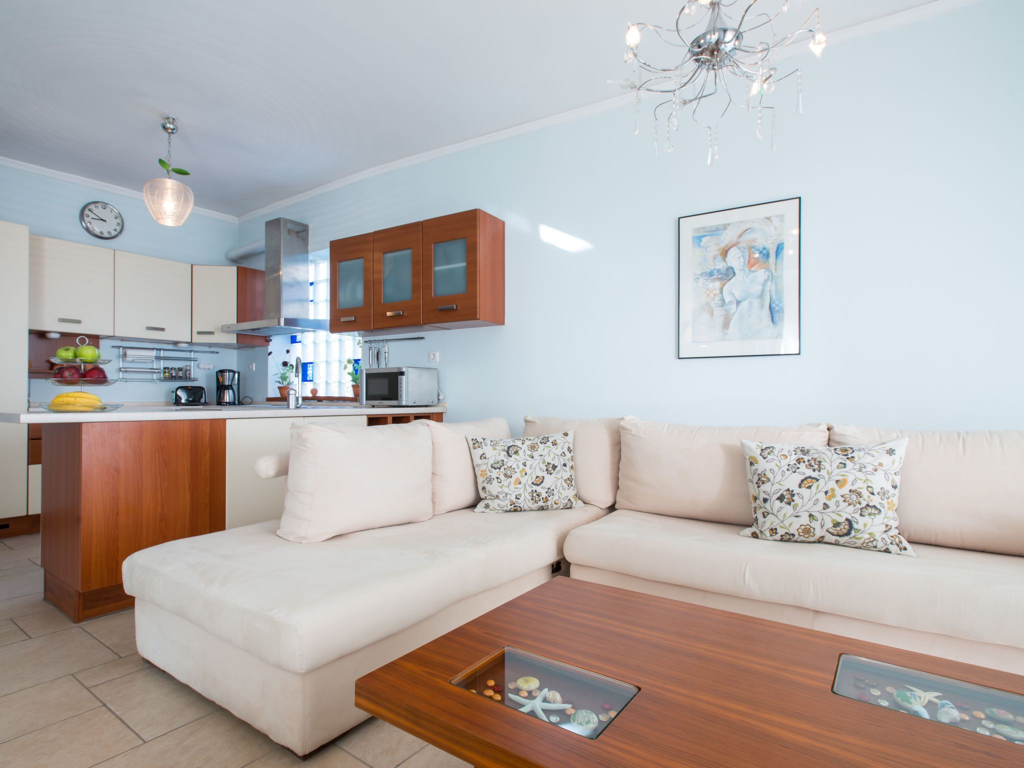 Für 6 Personen direkt am Strand-Binnen