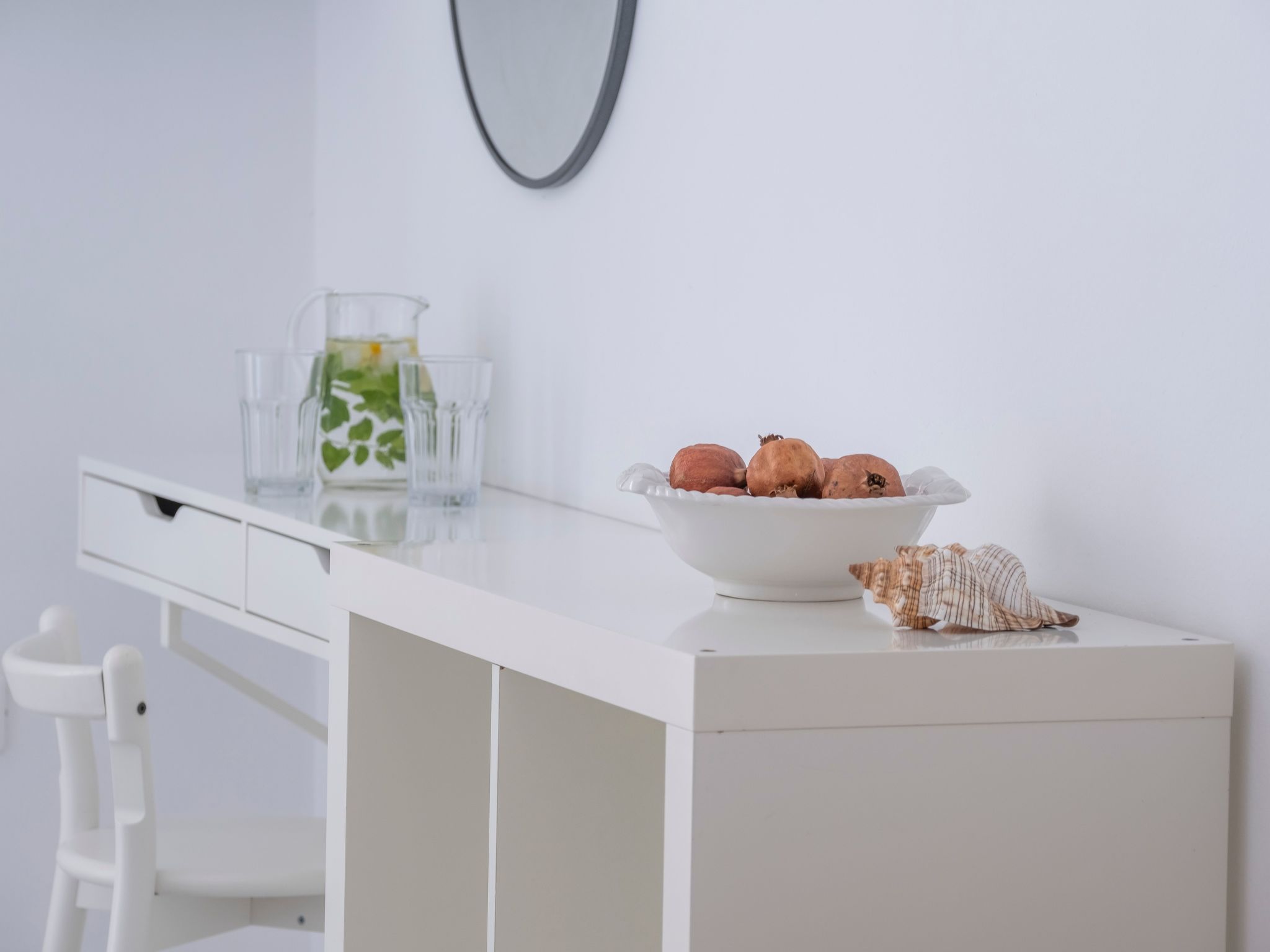 Schöne Ferienwohnung mit Meerblick in Kiveri-Inside