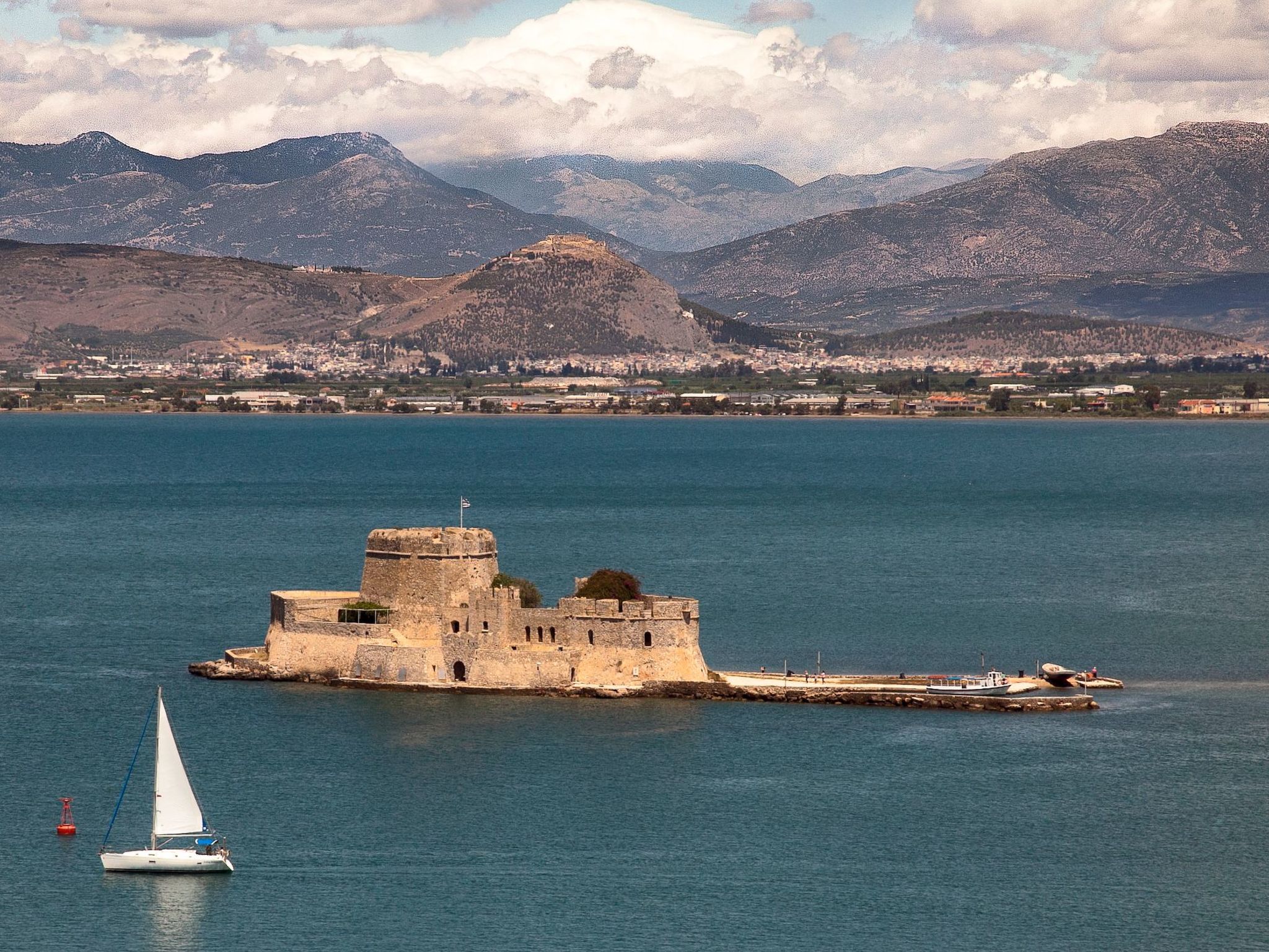 Luxuriöses Apartment mit einem Schlafzimmer direkt am Wasser, Meerblick-Dedans