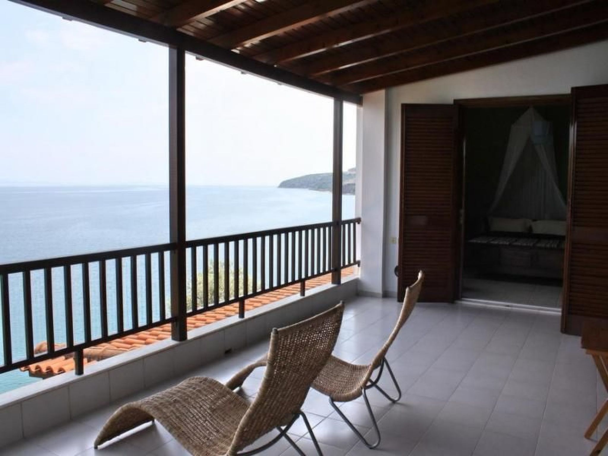 Geräumiges Ferienhaus in Chania mit Meerblick