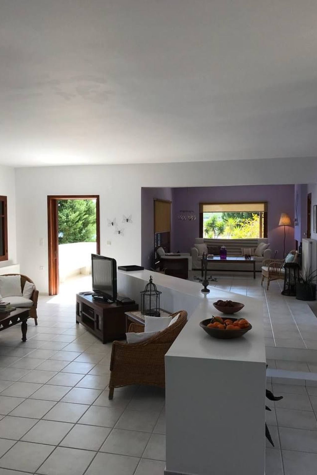 Geräumiges Ferienhaus in Chania mit Meerblick-Binnen