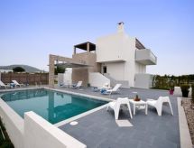Villa Xenos op Kos: Vrijstaand met privézwembad en uitzicht op zee - thumbnail 6