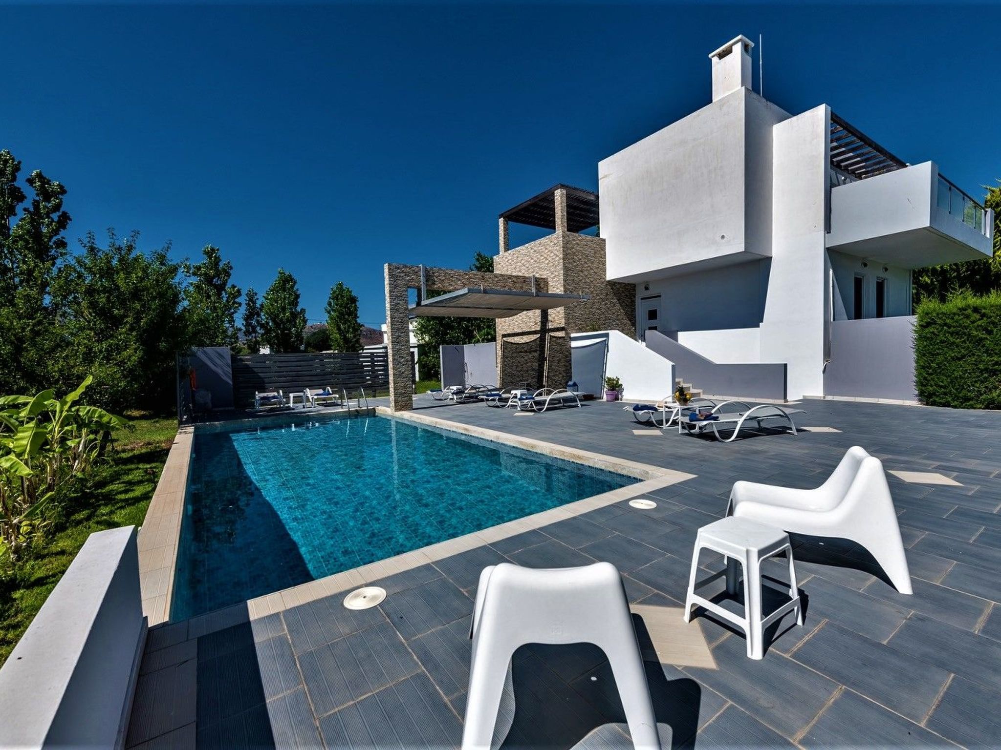 Villa "Xenos" mit Blick auf das Wasser