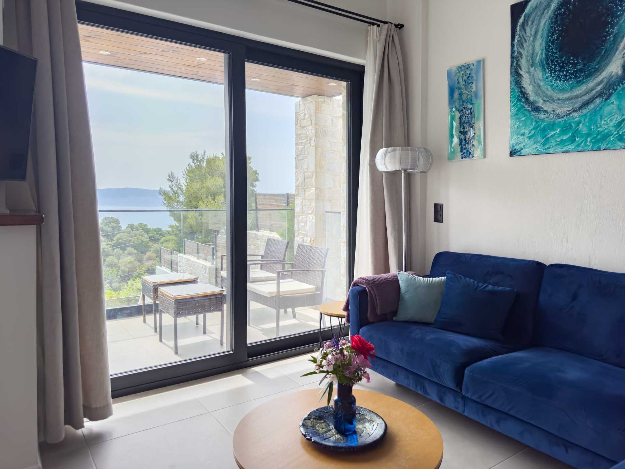 Villen mit privaten Pools und Meerblick Skiathos-Image-tags.info