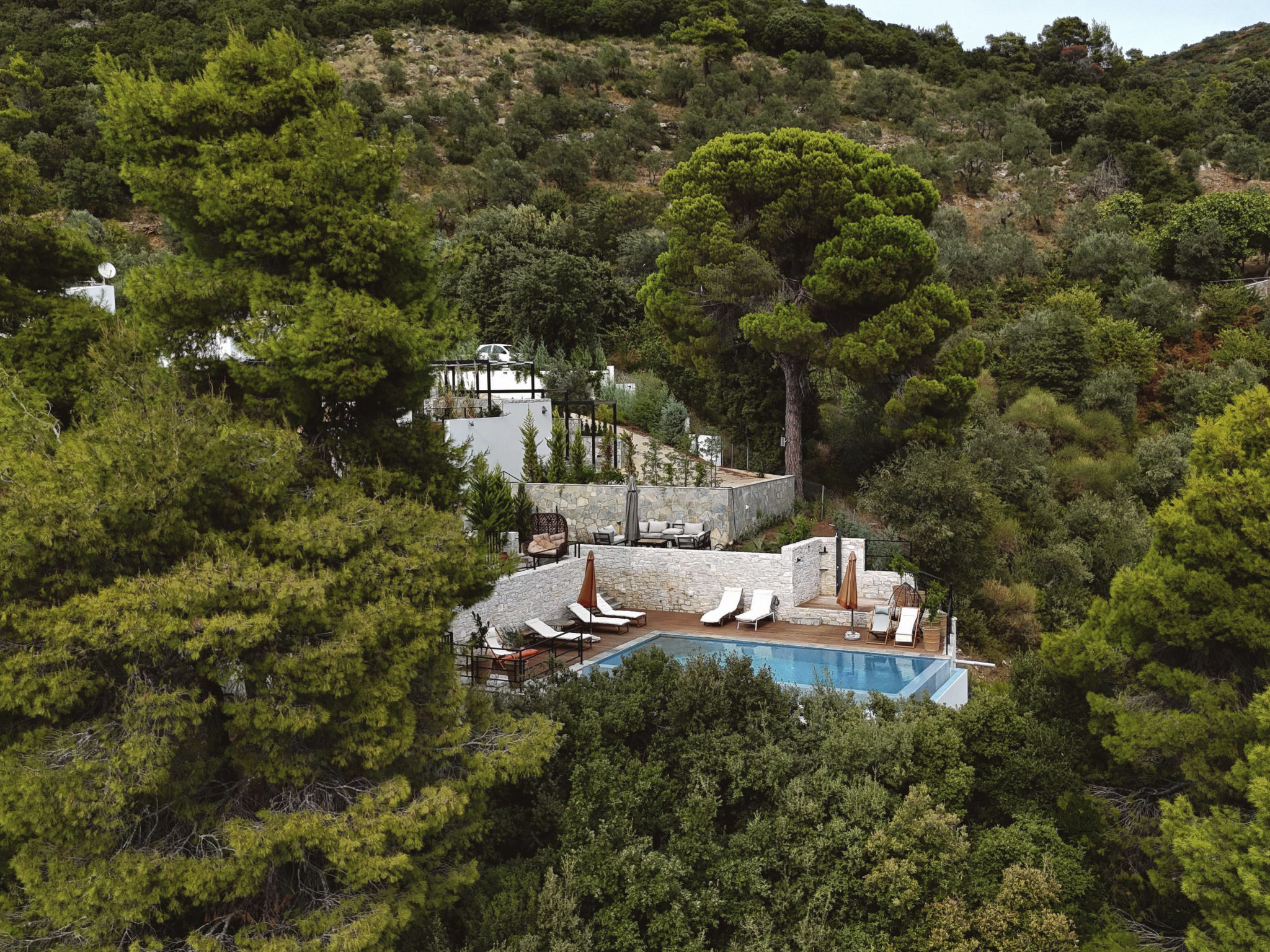 Villen mit privaten Pools und Meerblick Skiathos-Image-tags.info