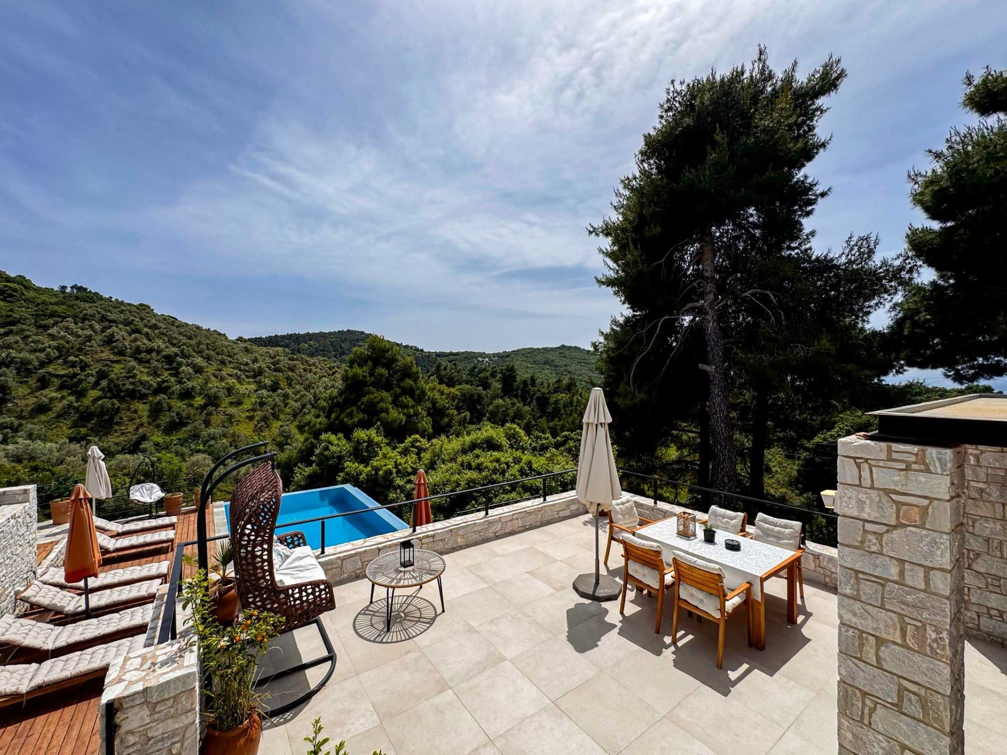 Villen mit privaten Pools und Meerblick Skiathos-Image-tags.info