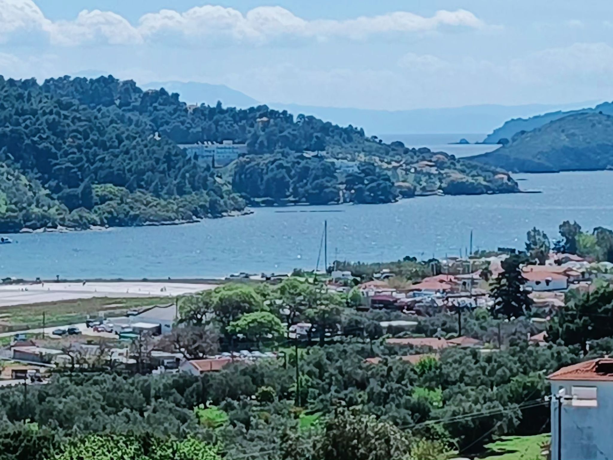 SkyFrame Villa mit atemberaubendem Blick auf das Meer...-Buiten