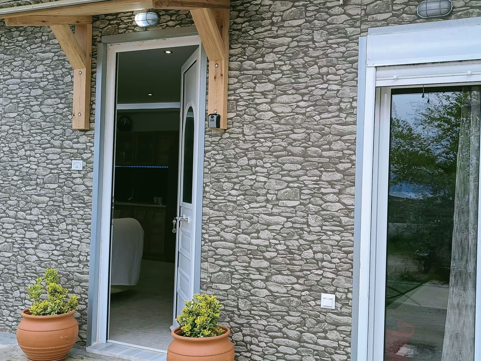 SkyFrame Villa mit atemberaubendem Blick auf das Meer...-Buiten