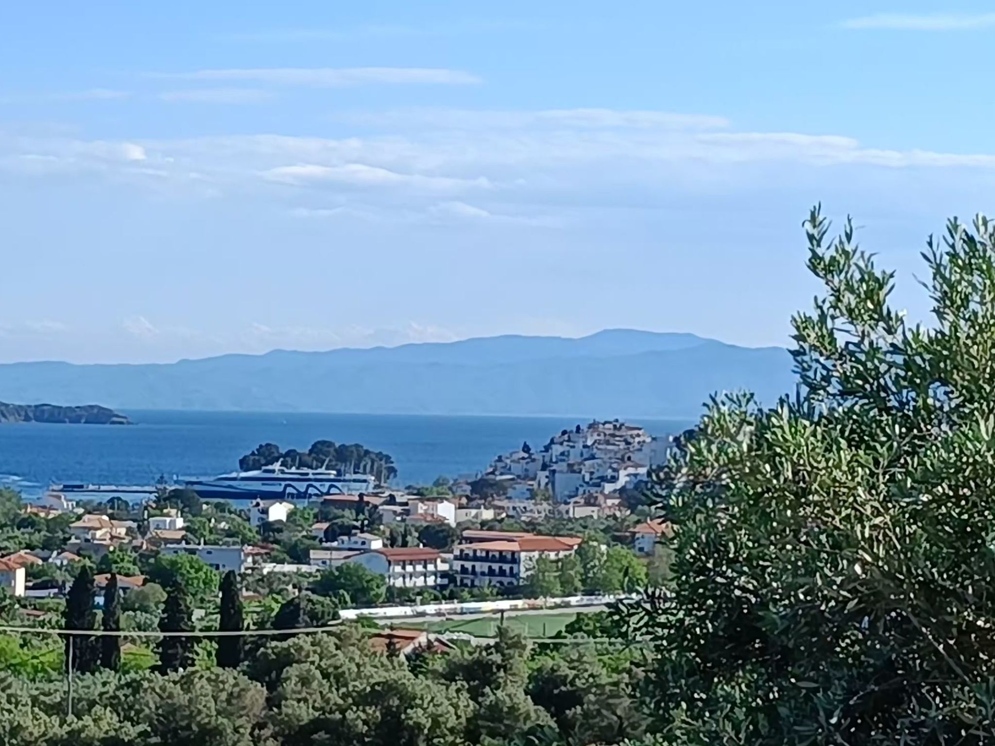 SkyFrame Villa mit atemberaubendem Blick auf das Meer...-Buiten