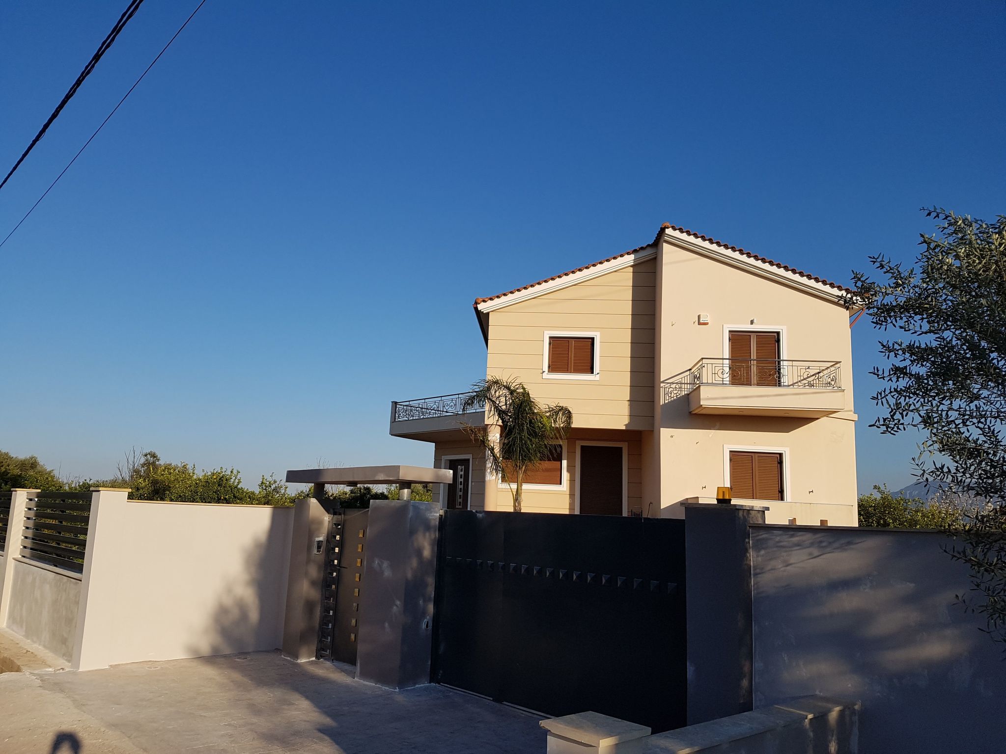 Villa "Dimitris" mit Blick auf das Wasser
