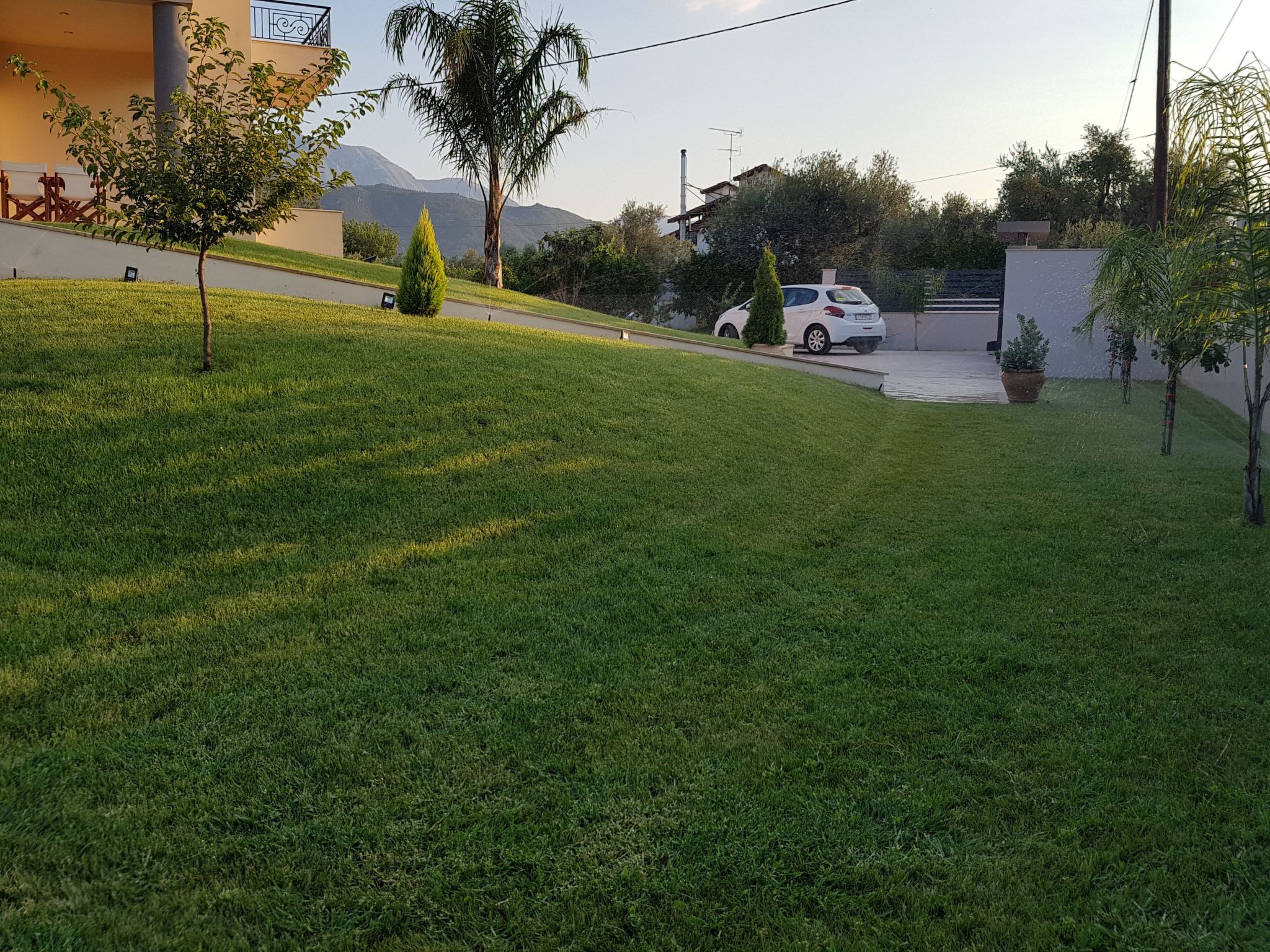 Villa "Dimitris" mit Blick auf das Wasser-Buiten