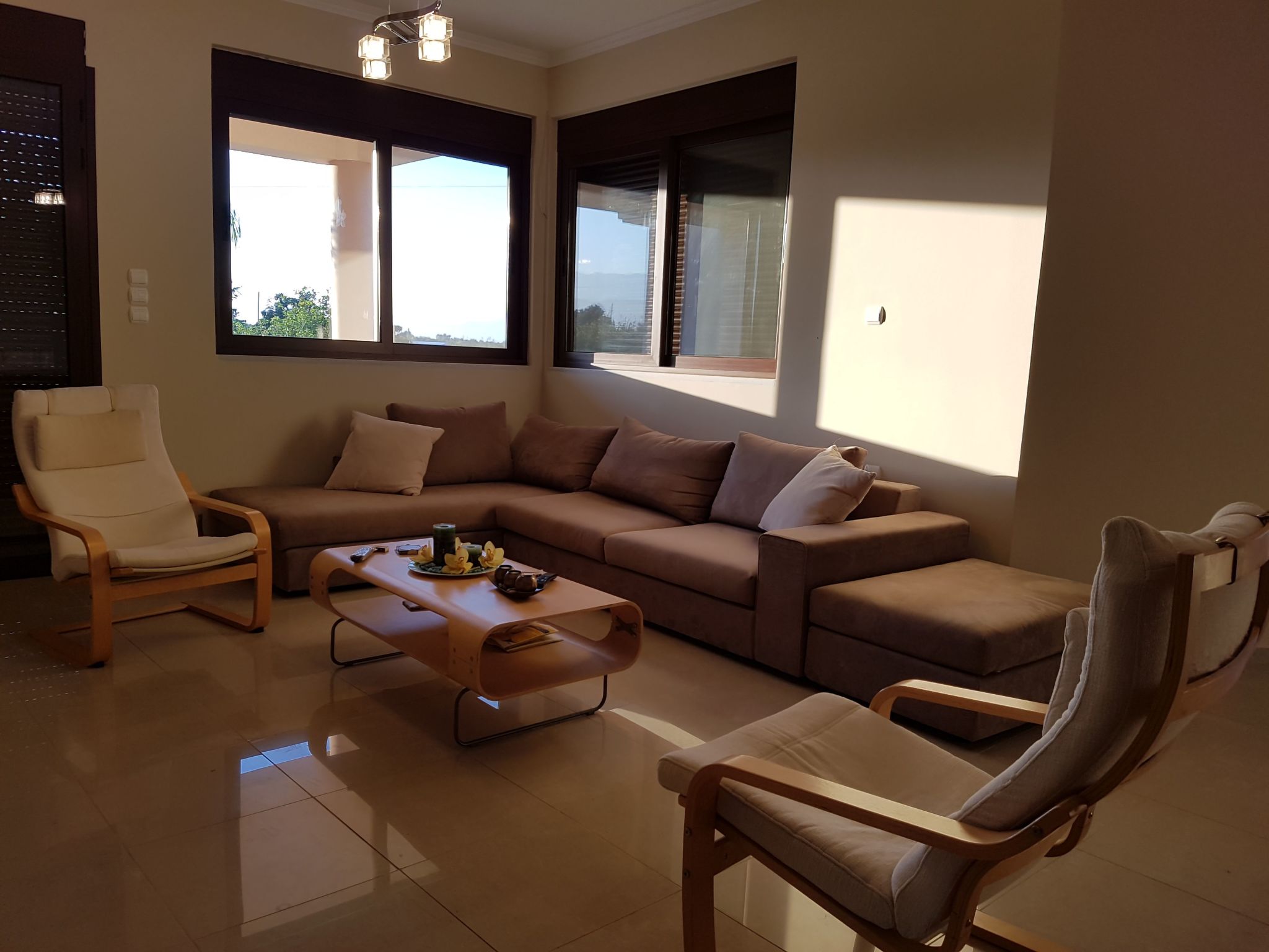 Villa "Dimitris" mit Blick auf das Wasser-Binnen