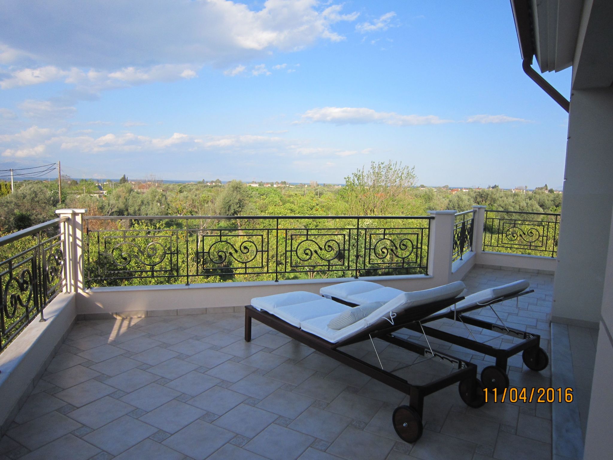 Villa "Dimitris" mit Blick auf das Wasser-Binnen