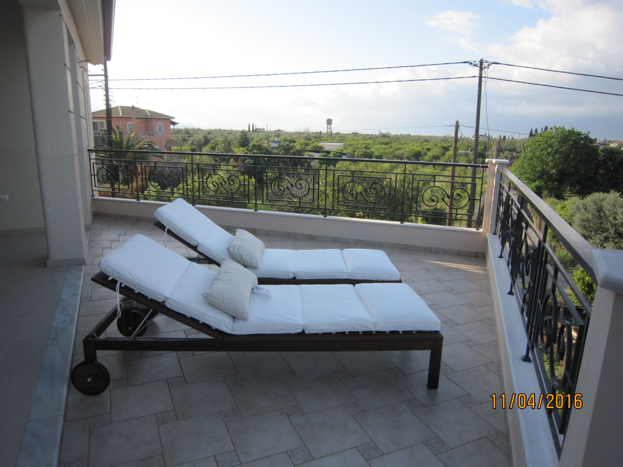 Villa "Dimitris" mit Blick auf das Wasser-Binnen