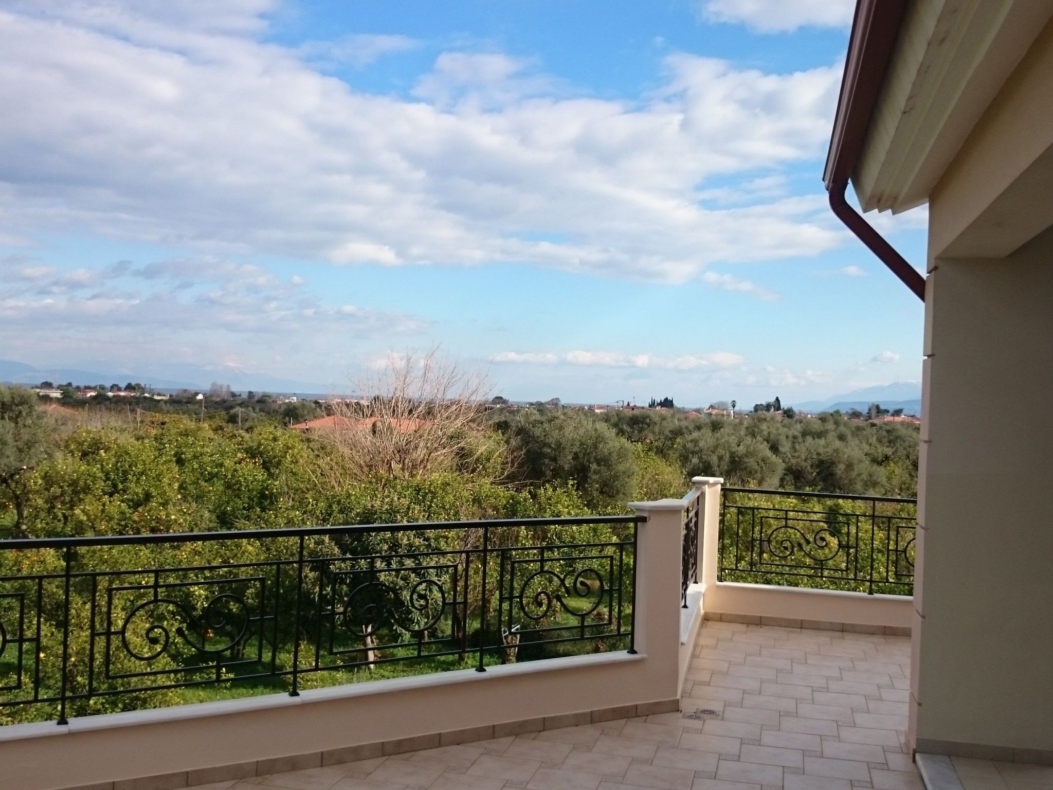 Villa "Dimitris" mit Blick auf das Wasser-Buiten