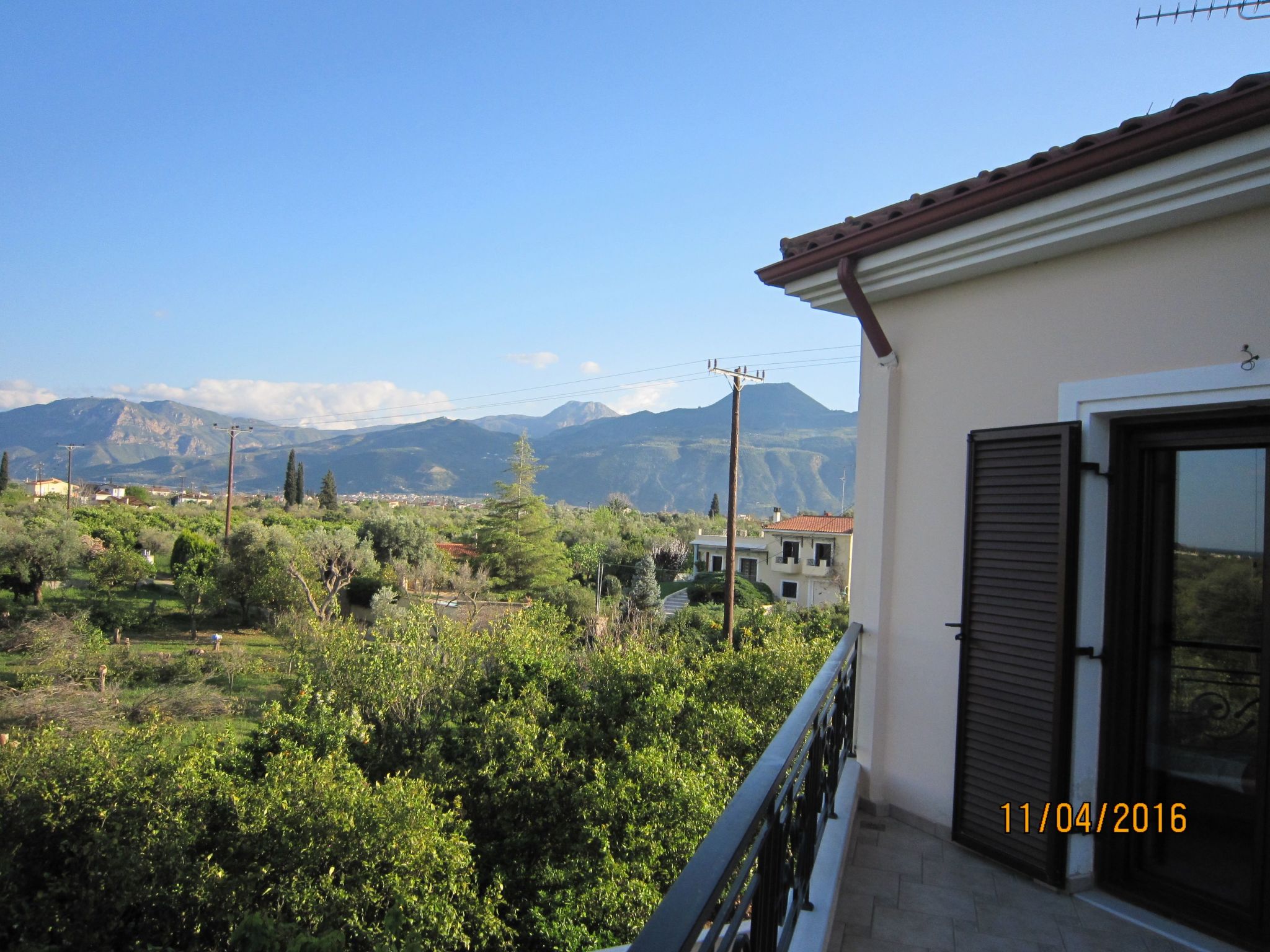 Villa "Dimitris" mit Blick auf das Wasser-Buiten
