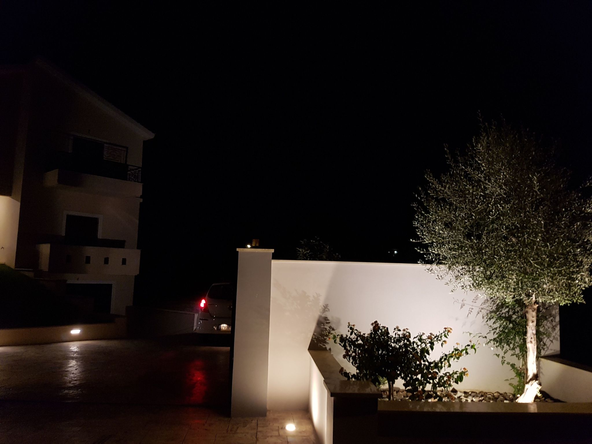 Villa "Dimitris" mit Blick auf das Wasser-Buiten