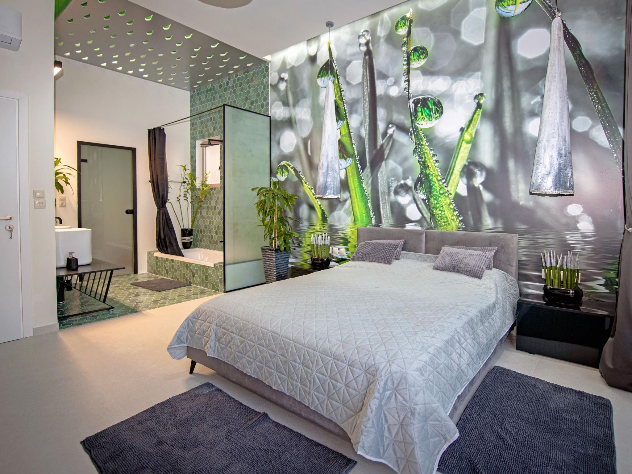 Ferienvilla Gaia Green für Erwachsene-Dedans