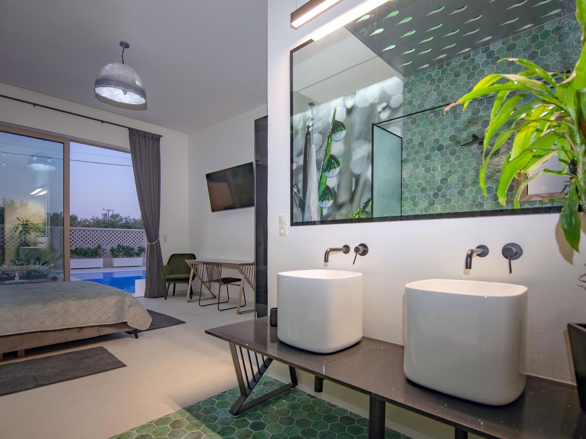 Ferienvilla Gaia Green für Erwachsene-Dedans