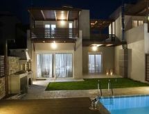 Charmantes Ferienhaus in Archangelos mit großem Balkon