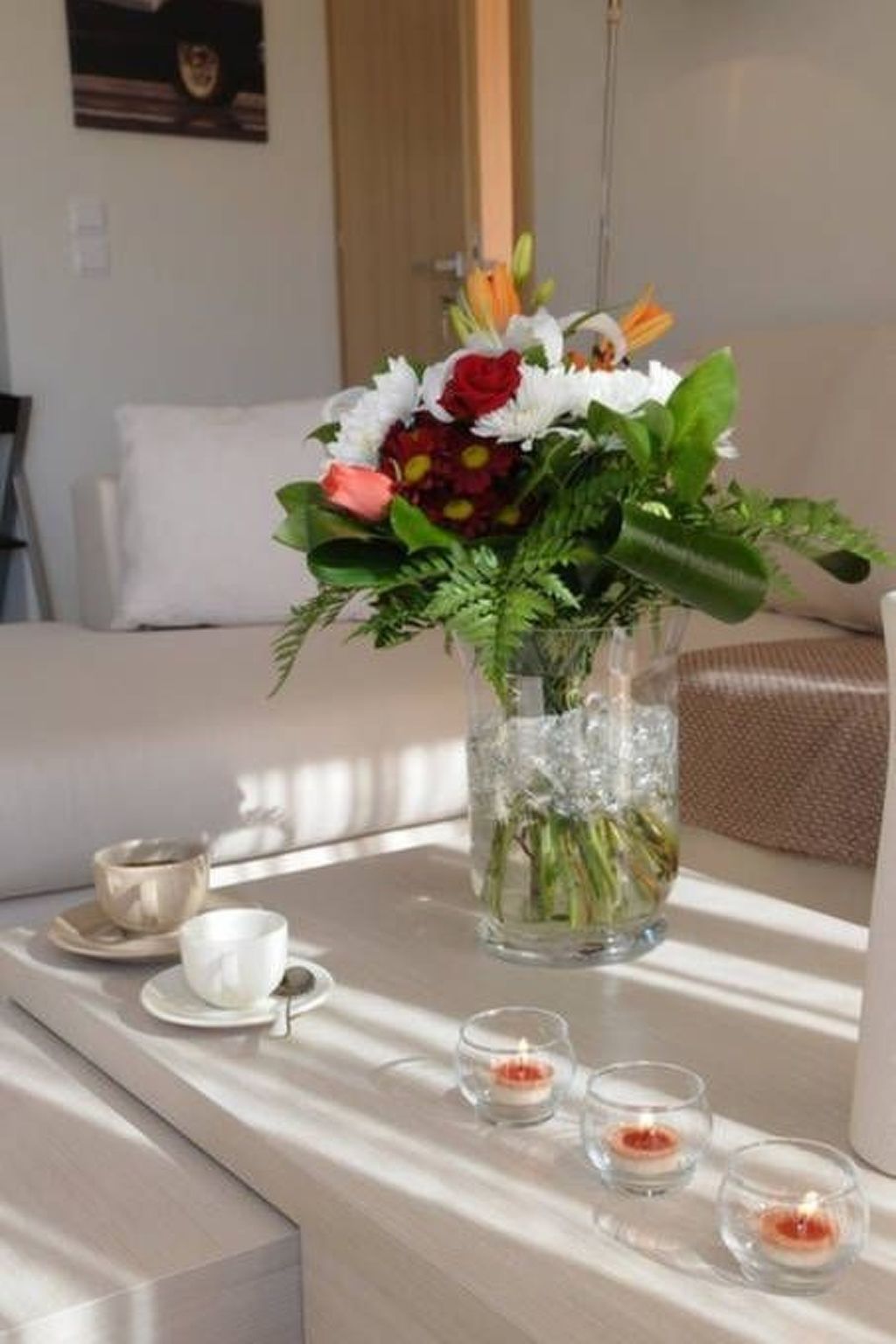 Charmantes Ferienhaus in Archangelos mit großem Balkon-Dedans