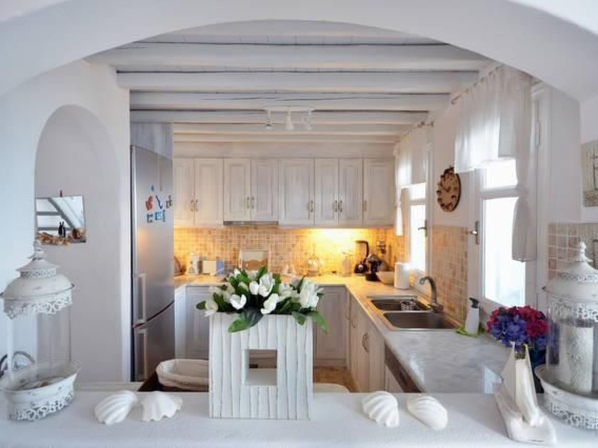 "Calypso Sunset" mit Terrasse-Dedans